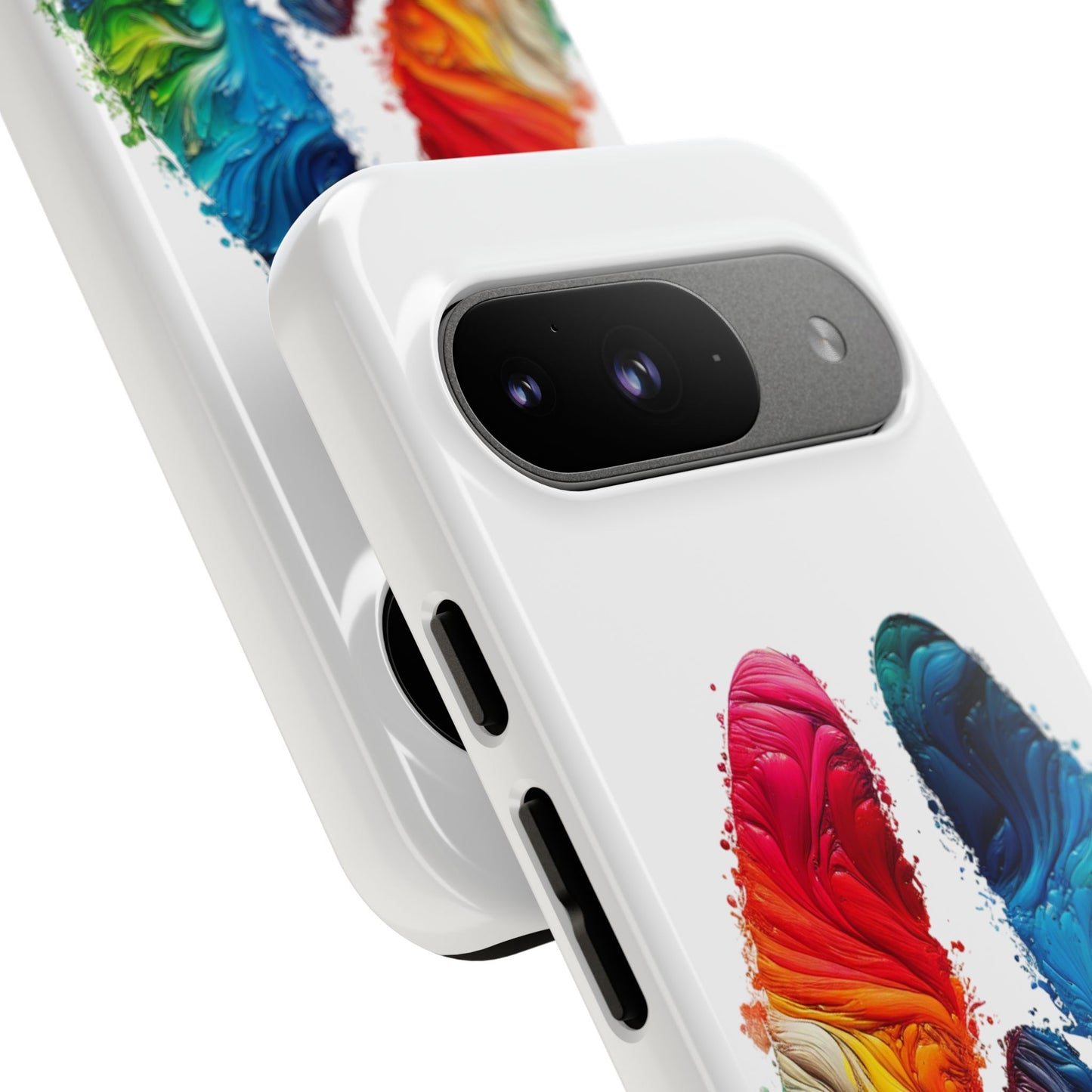 Vibrant Phone Case - Tough Cases with a Colorful Abstract of a cow hoof, Unique Phone Cover, Art Phone Accessories