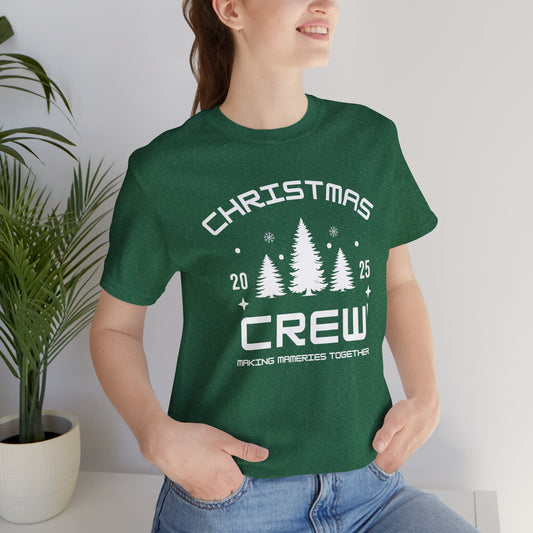 Christmas Crew Unisex Tee - Celebrate Togetherness in Style