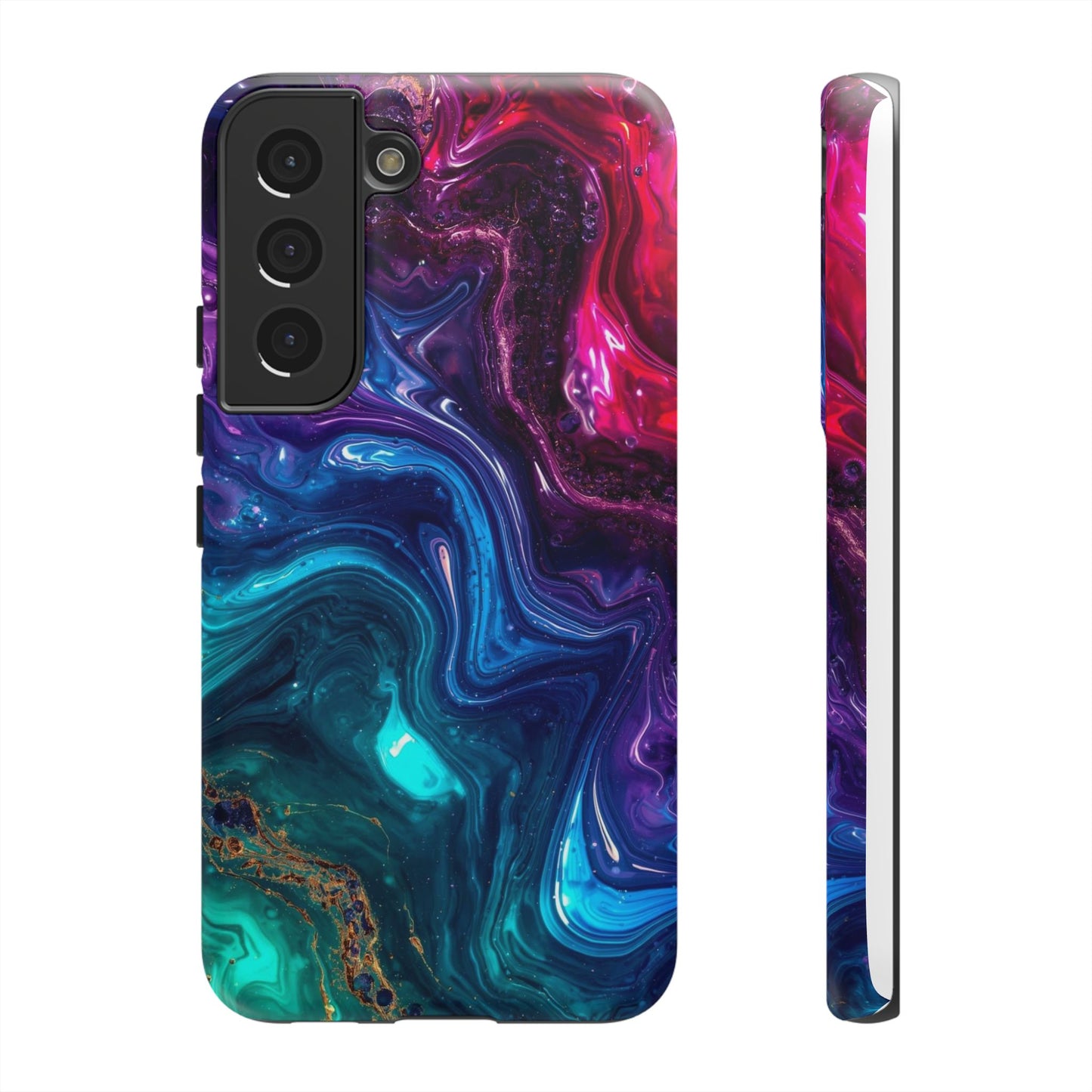 Vibrant Phone Case, Tough Cases for Protection, Colorful Cell Phone Cover, Unique Phone Accessory, Stylish Gifts for Her