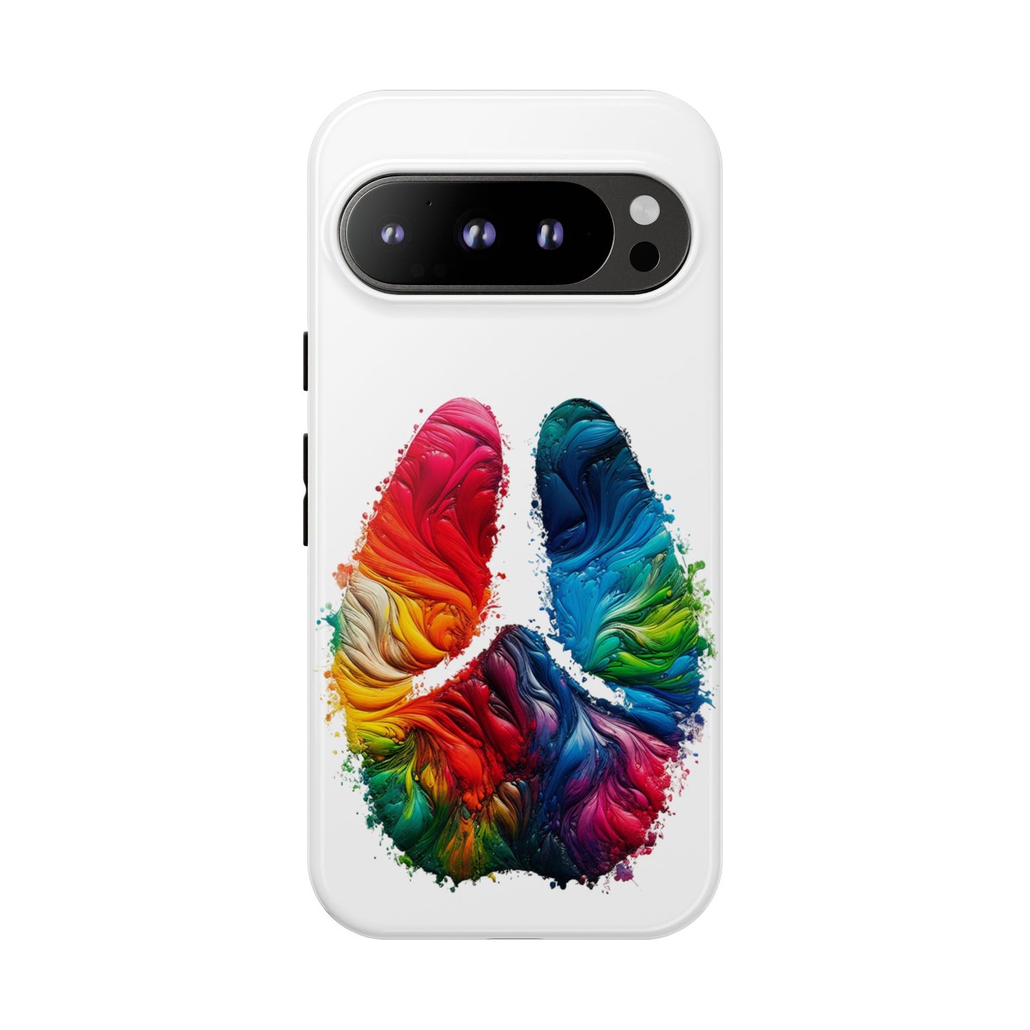 Vibrant Phone Case - Tough Cases with a Colorful Abstract of a cow hoof, Unique Phone Cover, Art Phone Accessories