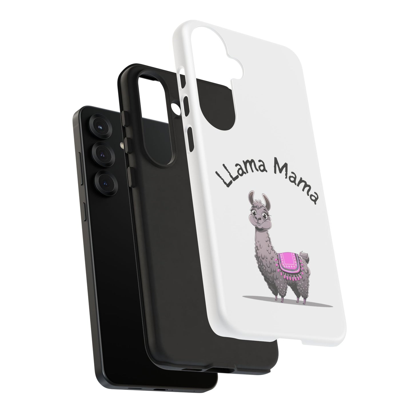 Llama Mama, Tough Phone Cover, Gift for Llama Lovers, Farmhouse Decor, Funny Phone Accessory
