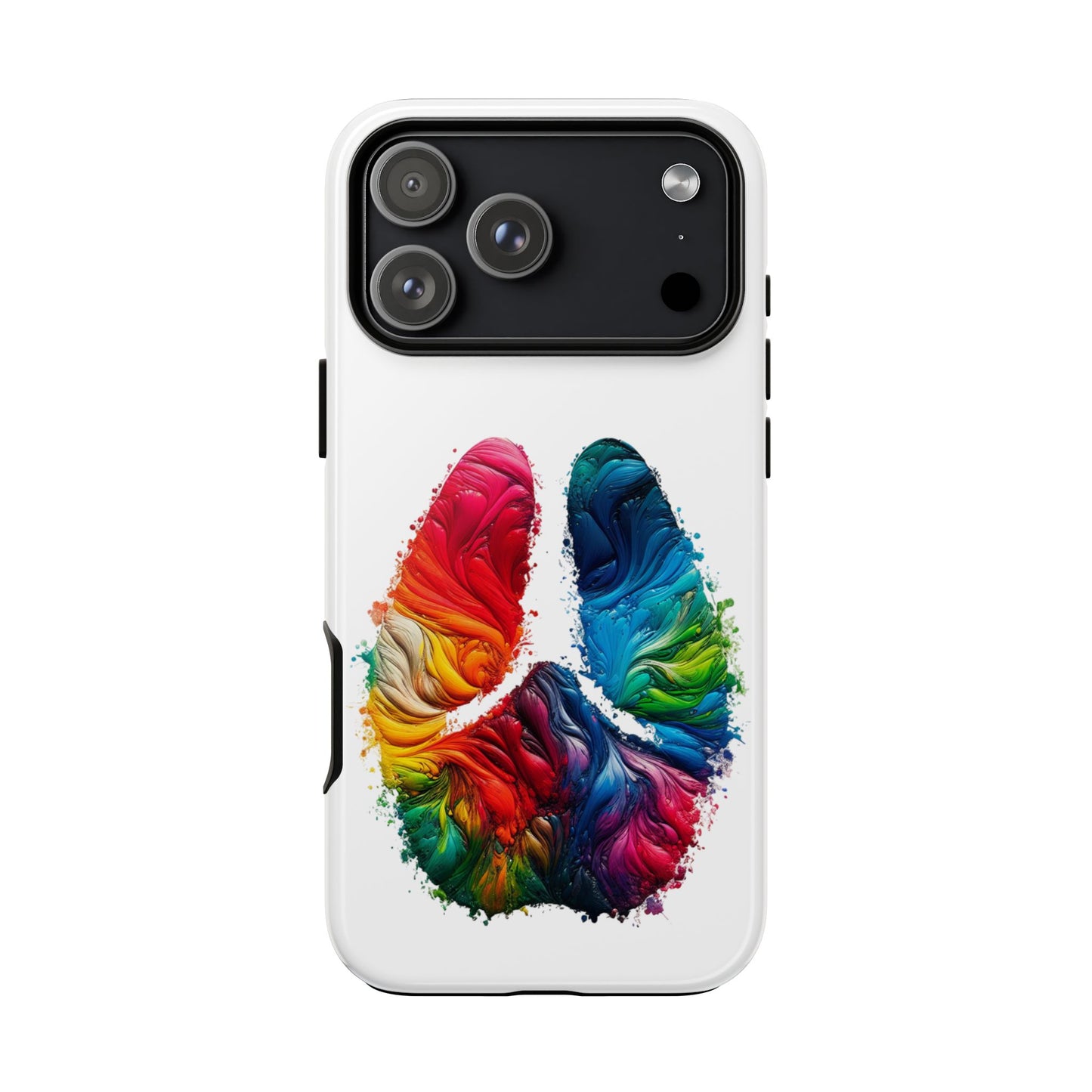 Vibrant Phone Case - Tough Cases with a Colorful Abstract of a cow hoof, Unique Phone Cover, Art Phone Accessories
