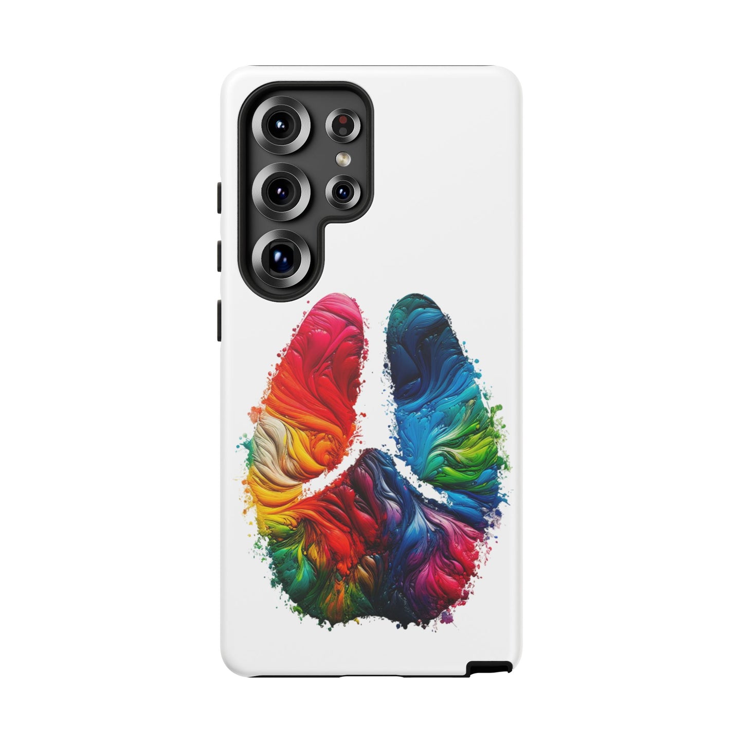 Vibrant Phone Case - Tough Cases with a Colorful Abstract of a cow hoof, Unique Phone Cover, Art Phone Accessories