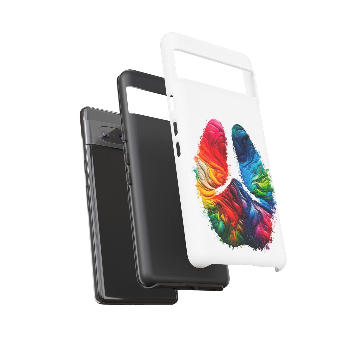 Vibrant Phone Case - Tough Cases with a Colorful Abstract of a cow hoof, Unique Phone Cover, Art Phone Accessories