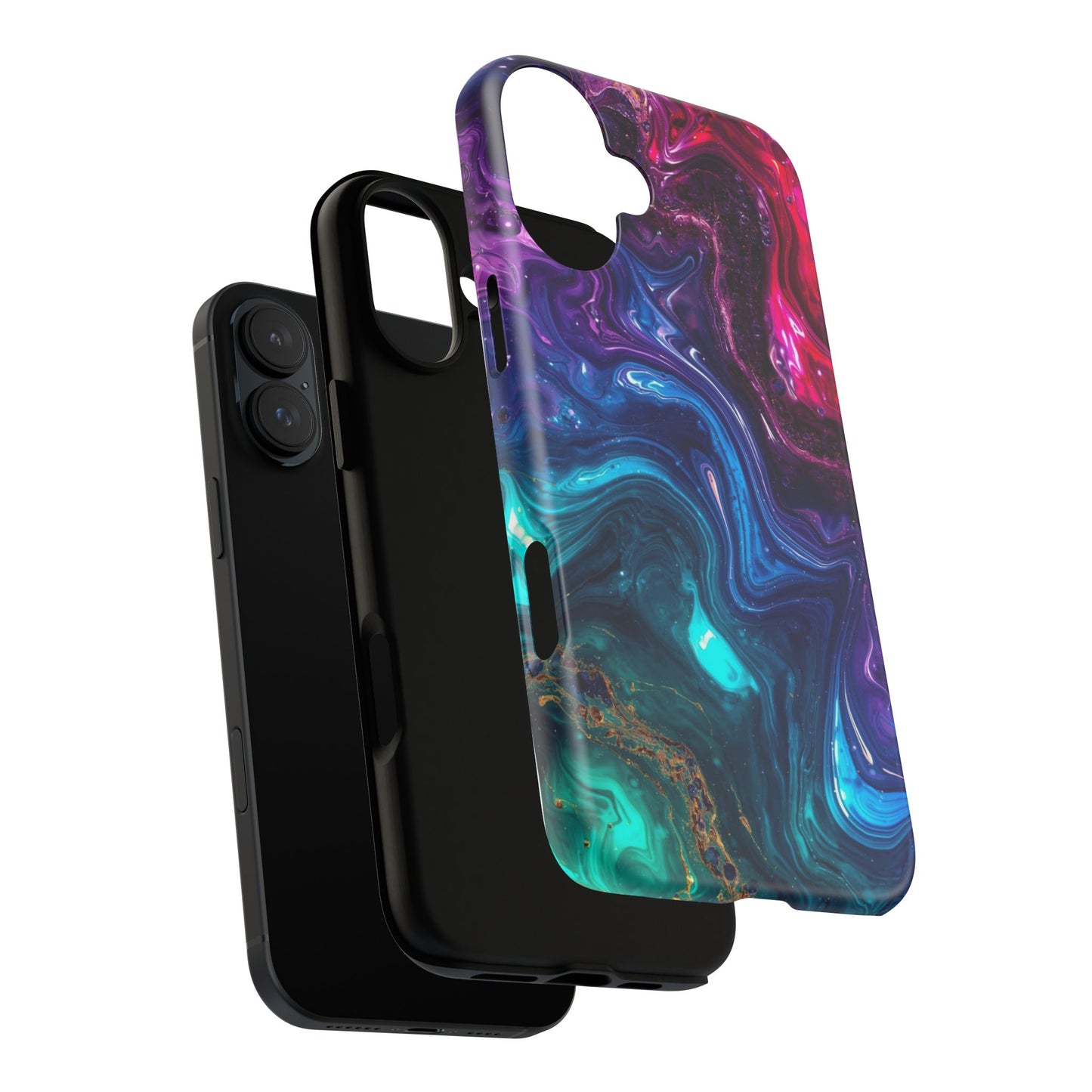 Vibrant Phone Case, Tough Cases for Protection, Colorful Cell Phone Cover, Unique Phone Accessory, Stylish Gifts for Her
