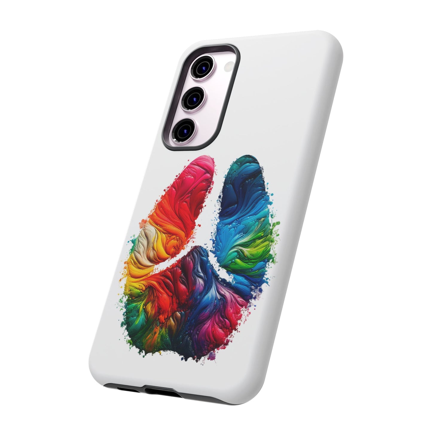 Vibrant Phone Case - Tough Cases with a Colorful Abstract of a cow hoof, Unique Phone Cover, Art Phone Accessories