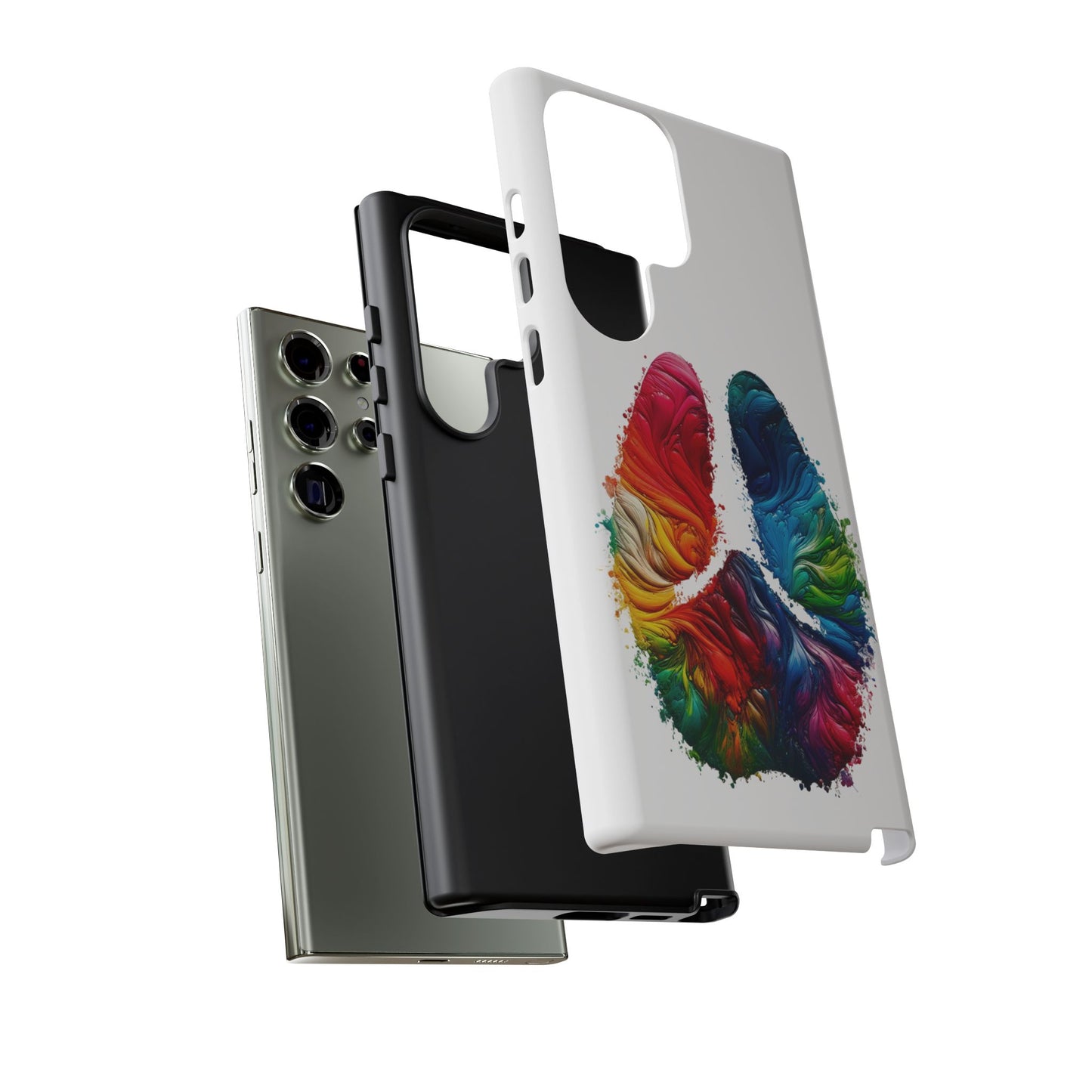 Vibrant Phone Case - Tough Cases with a Colorful Abstract of a cow hoof, Unique Phone Cover, Art Phone Accessories