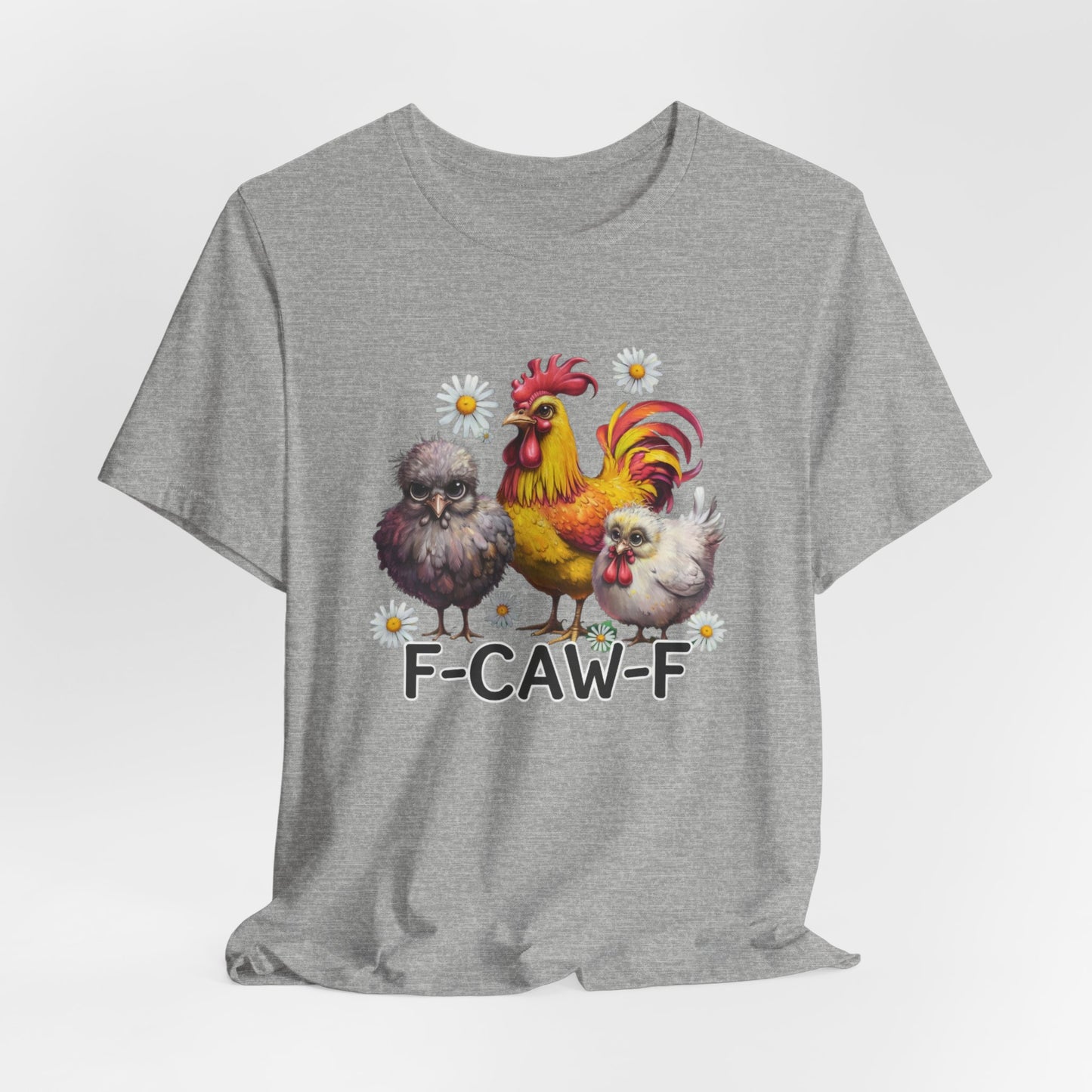 Funny Farm Animal Tee - F-CAW-F Unisex Jersey Short Sleeve Shirt