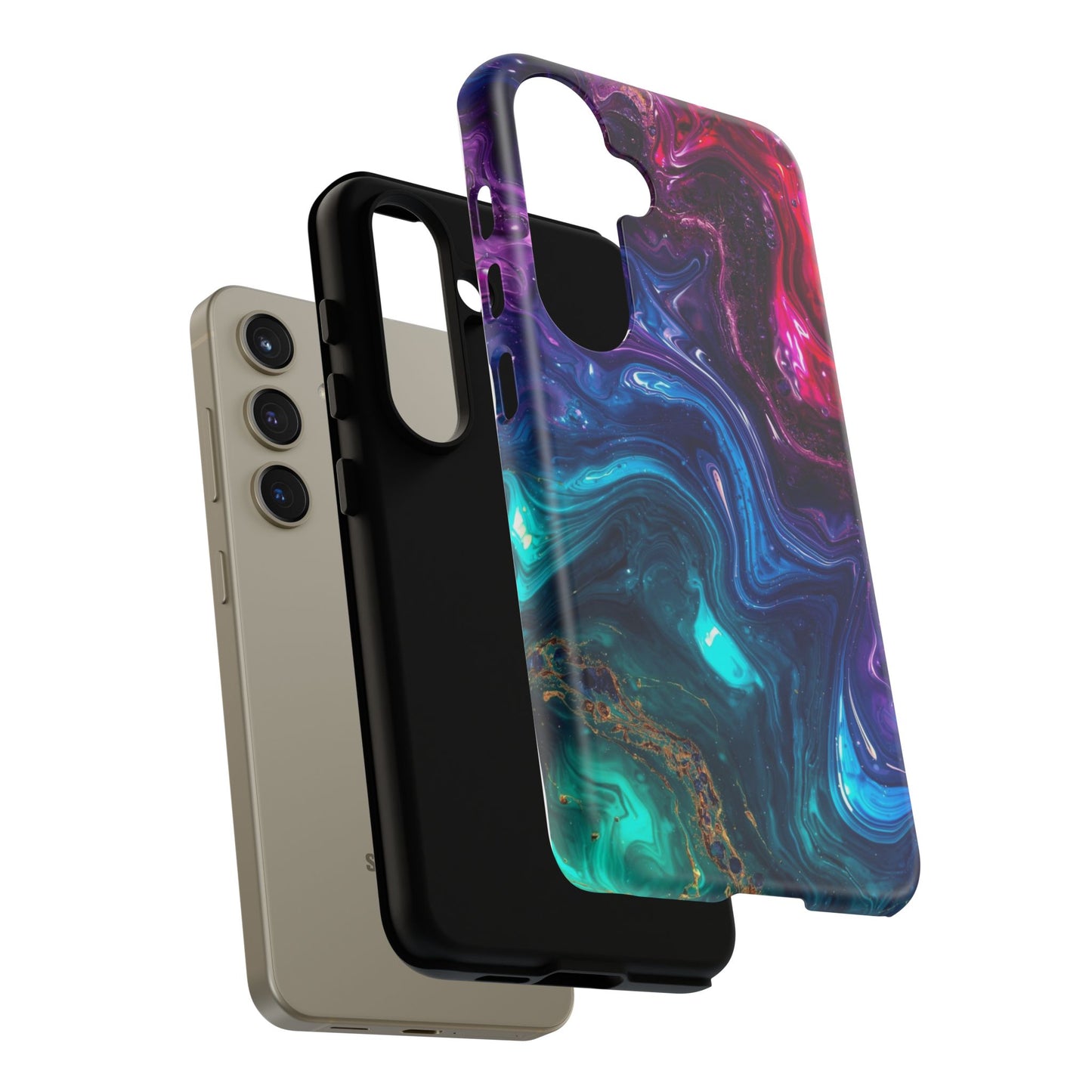 Vibrant Phone Case, Tough Cases for Protection, Colorful Cell Phone Cover, Unique Phone Accessory, Stylish Gifts for Her