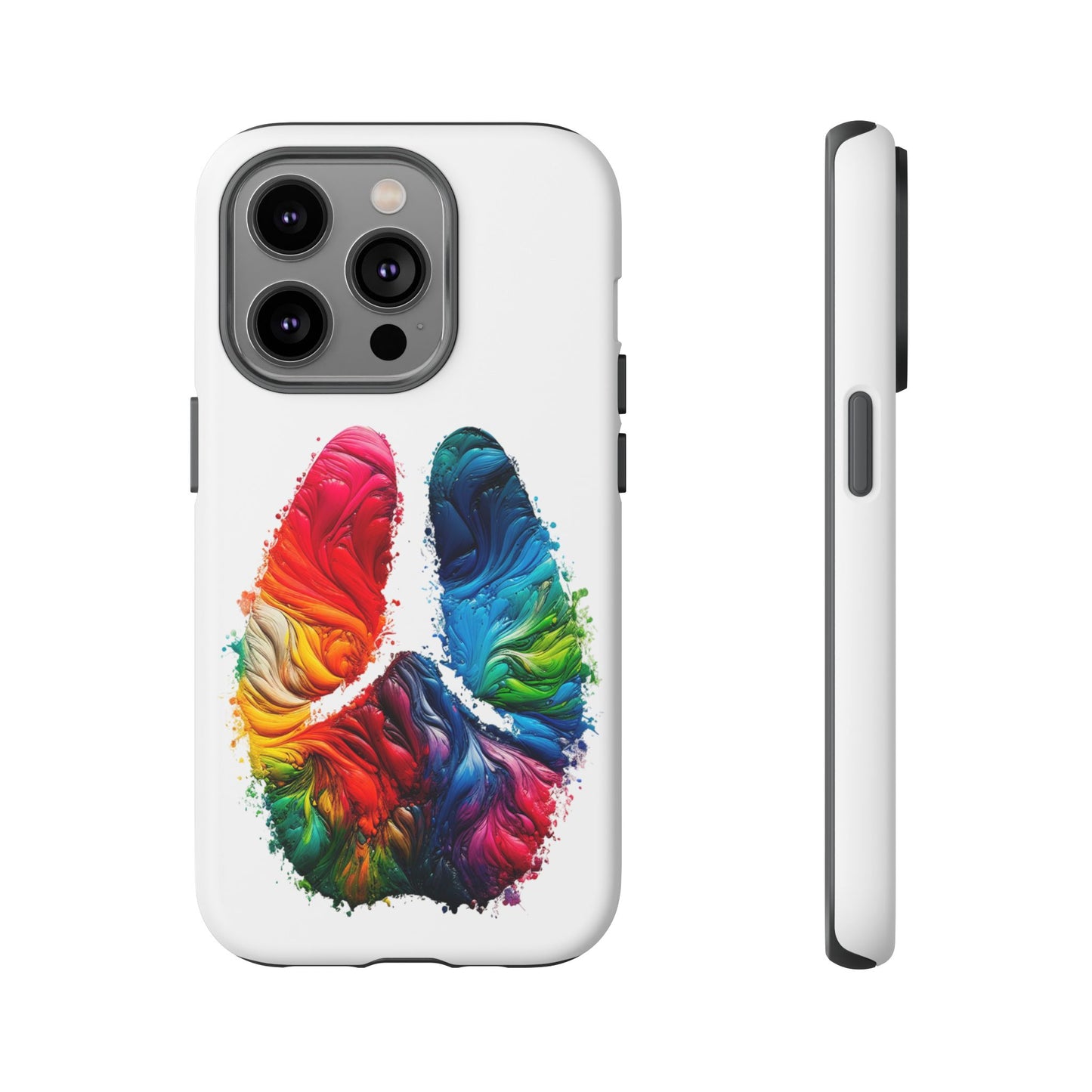 Vibrant Phone Case - Tough Cases with a Colorful Abstract of a cow hoof, Unique Phone Cover, Art Phone Accessories