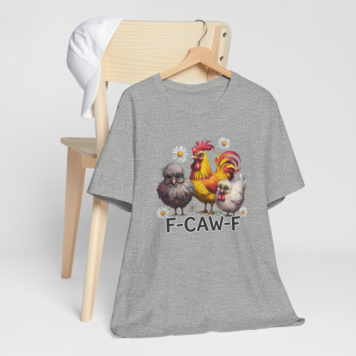 Funny Farm Animal Tee - F-CAW-F Unisex Jersey Short Sleeve Shirt