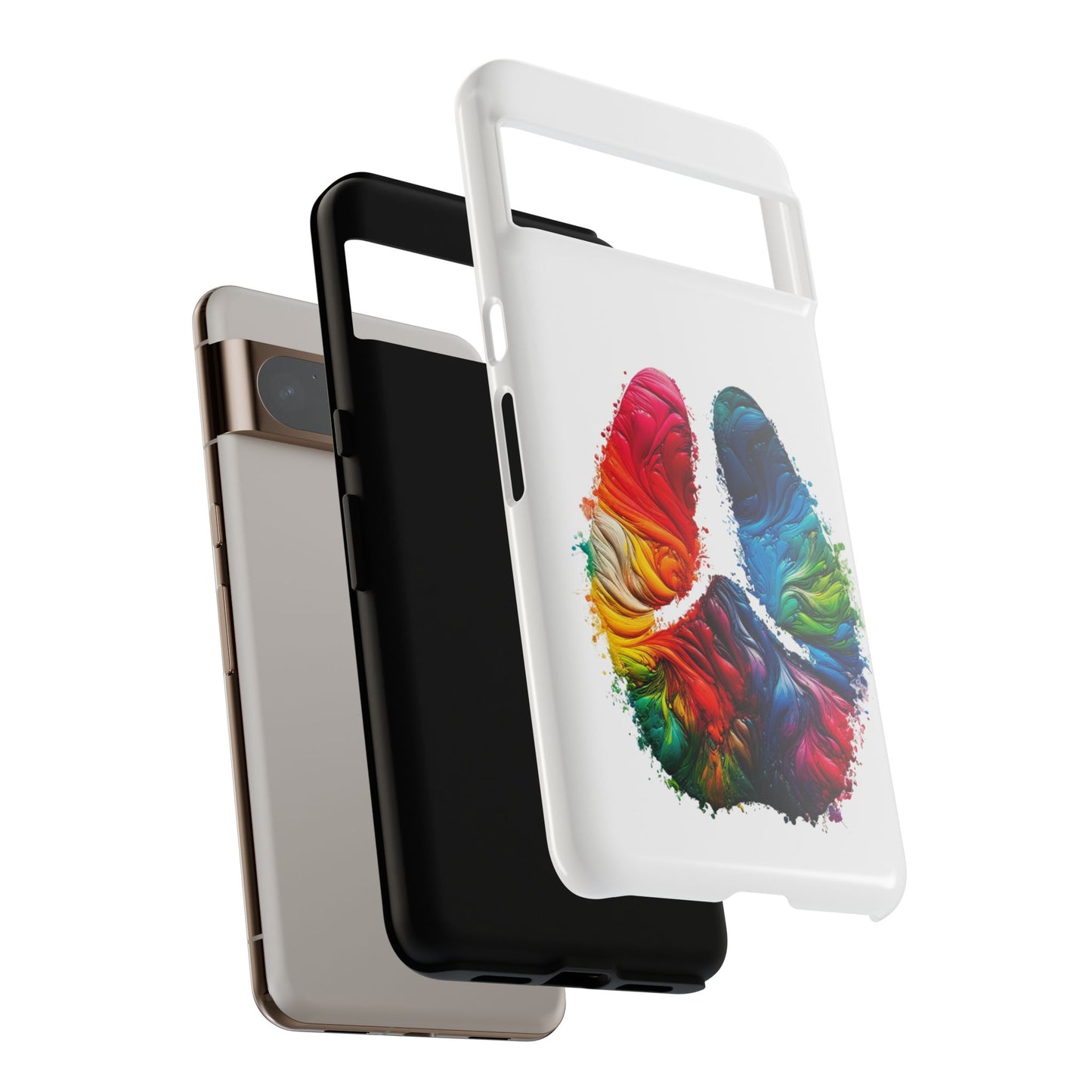 Vibrant Phone Case - Tough Cases with a Colorful Abstract of a cow hoof, Unique Phone Cover, Art Phone Accessories