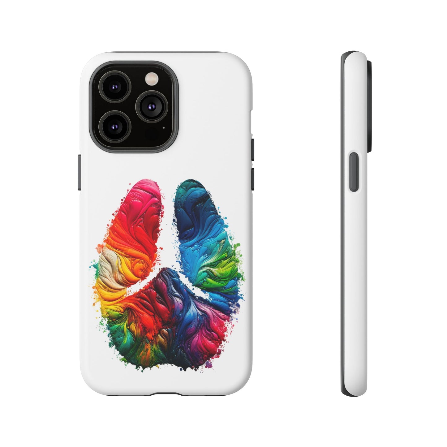 Vibrant Phone Case - Tough Cases with a Colorful Abstract of a cow hoof, Unique Phone Cover, Art Phone Accessories