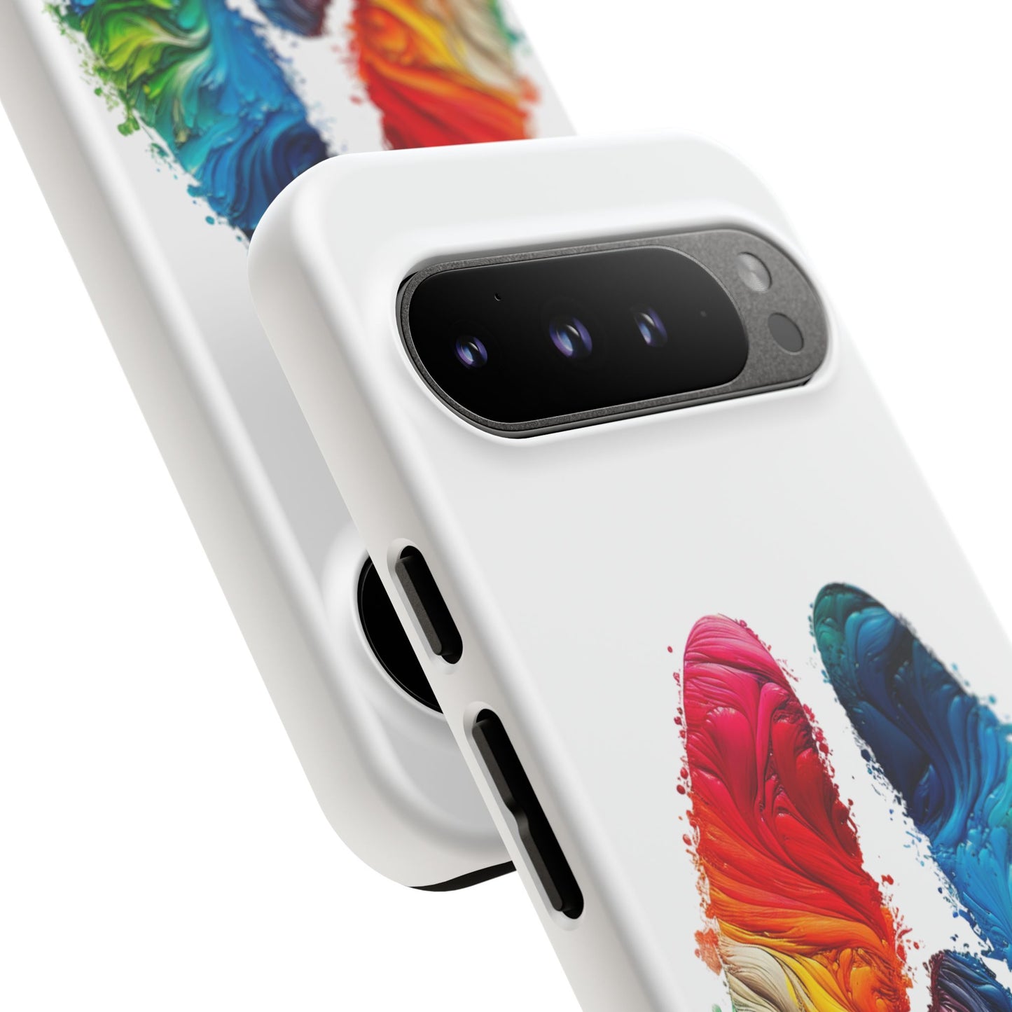 Vibrant Phone Case - Tough Cases with a Colorful Abstract of a cow hoof, Unique Phone Cover, Art Phone Accessories