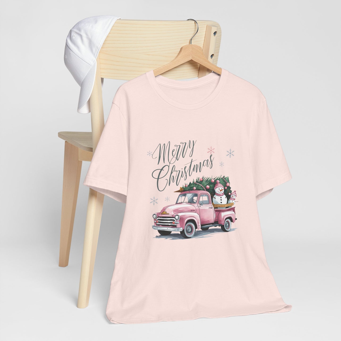 Christmas Old Truck Merry Christmas Tee