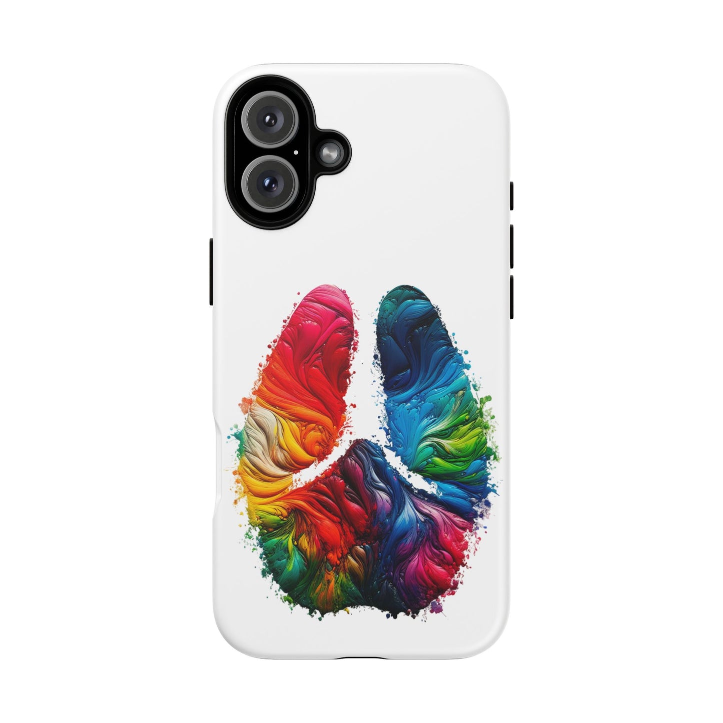 Vibrant Phone Case - Tough Cases with a Colorful Abstract of a cow hoof, Unique Phone Cover, Art Phone Accessories