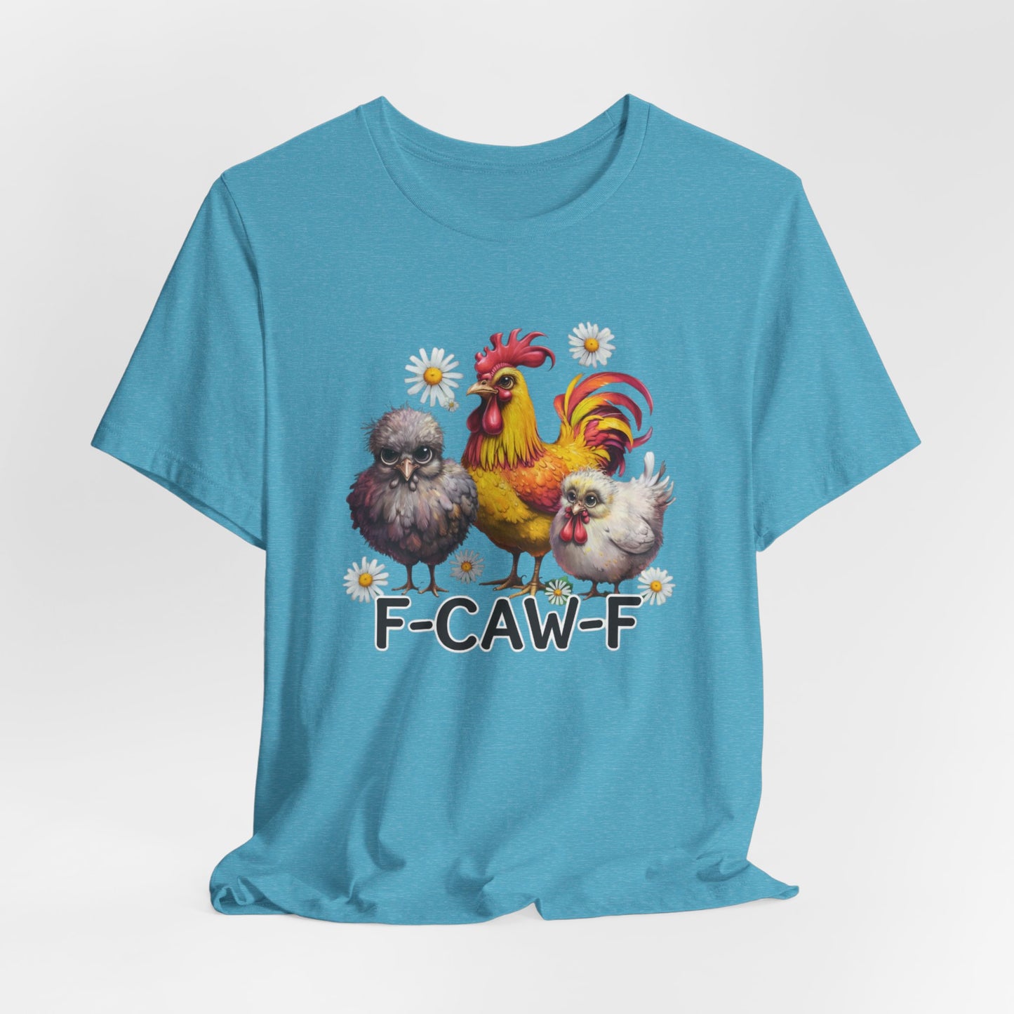 Funny Farm Animal Tee - F-CAW-F Unisex Jersey Short Sleeve Shirt