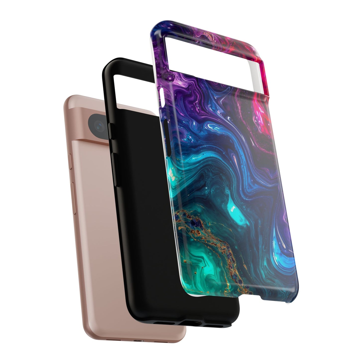 Vibrant Phone Case, Tough Cases for Protection, Colorful Cell Phone Cover, Unique Phone Accessory, Stylish Gifts for Her