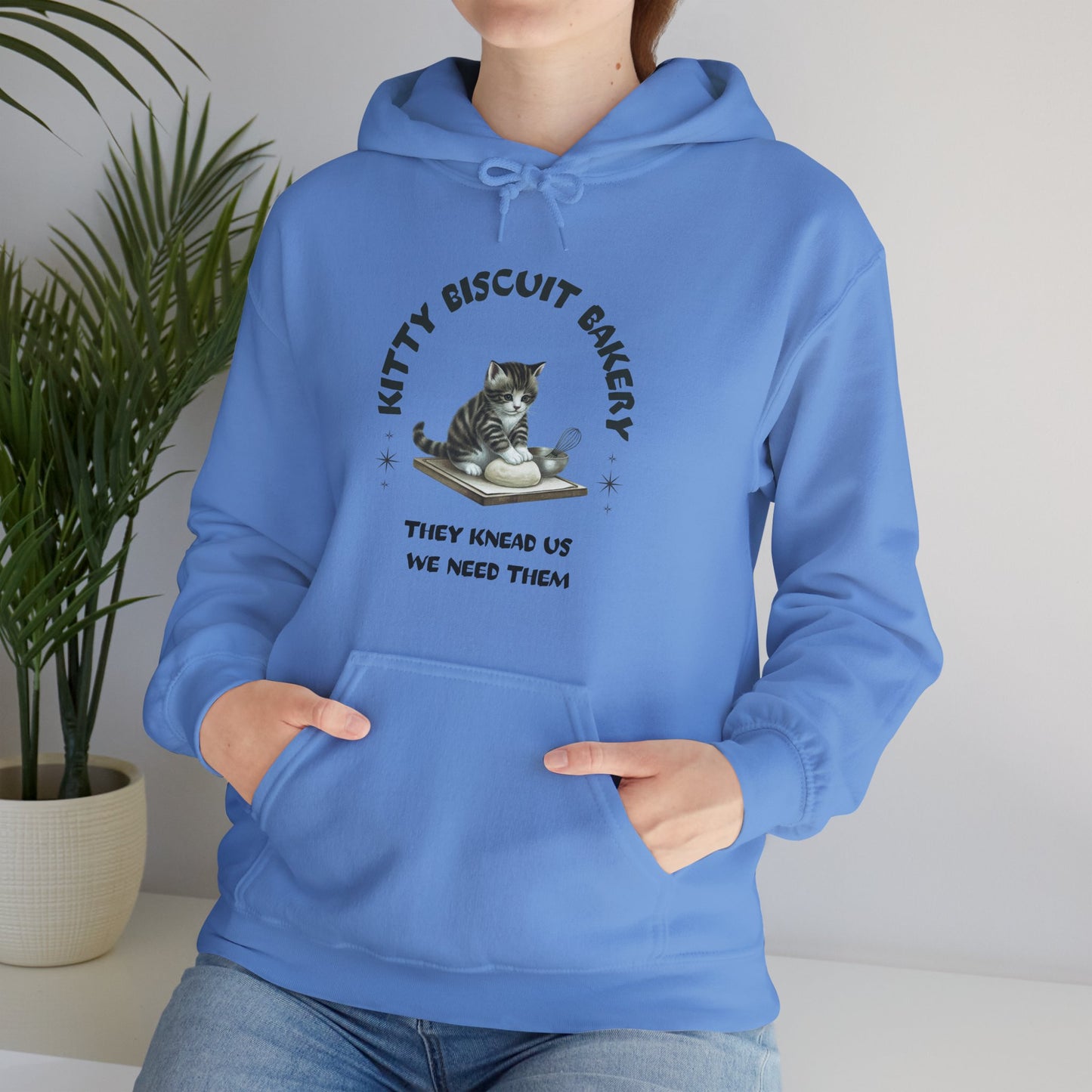 Kitty Biscuit Bakery Hoodie - Cozy Unisex hoodie for Cat Lovers