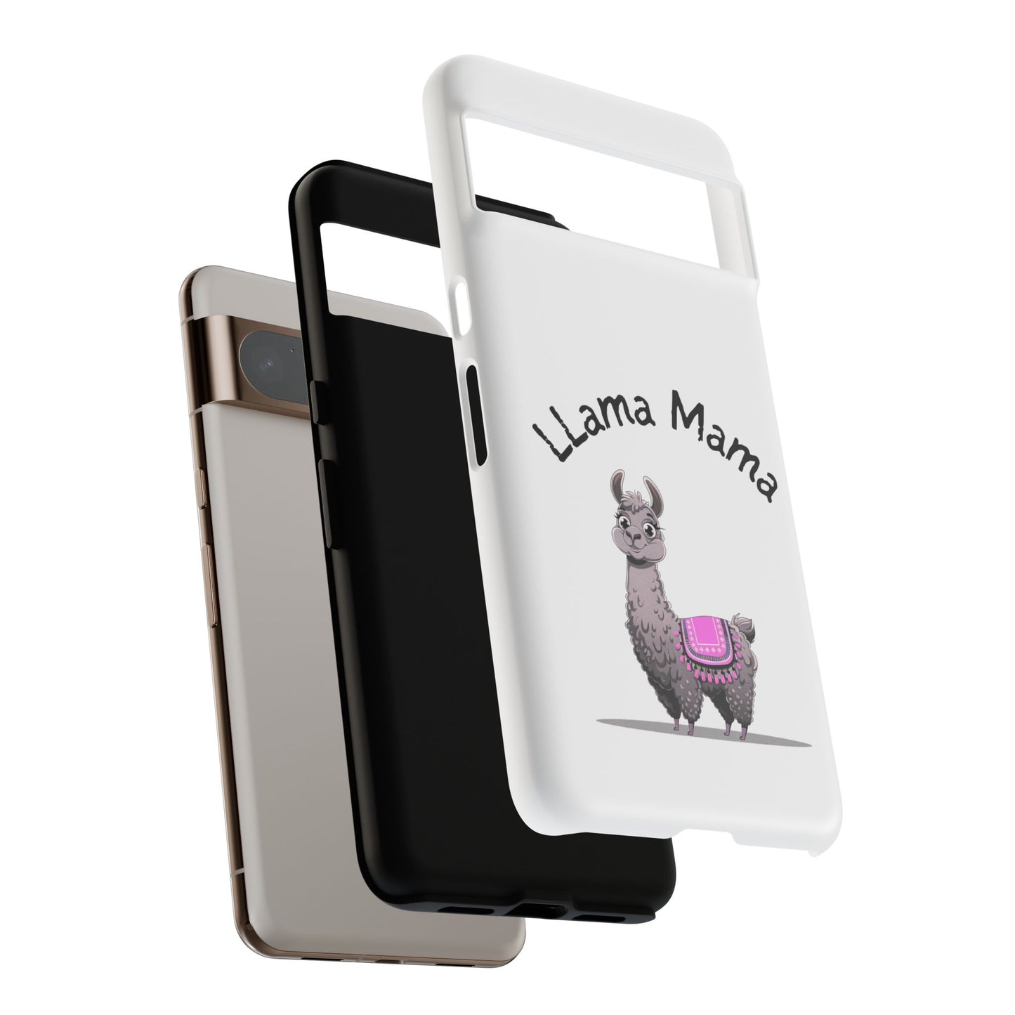 Llama Mama, Tough Phone Cover, Gift for Llama Lovers, Farmhouse Decor, Funny Phone Accessory