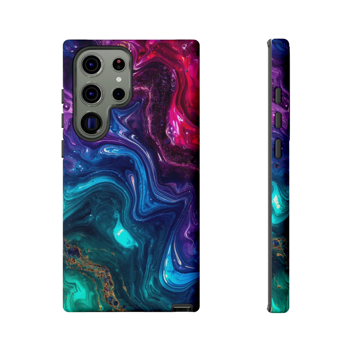 Vibrant Phone Case, Tough Cases for Protection, Colorful Cell Phone Cover, Unique Phone Accessory, Stylish Gifts for Her