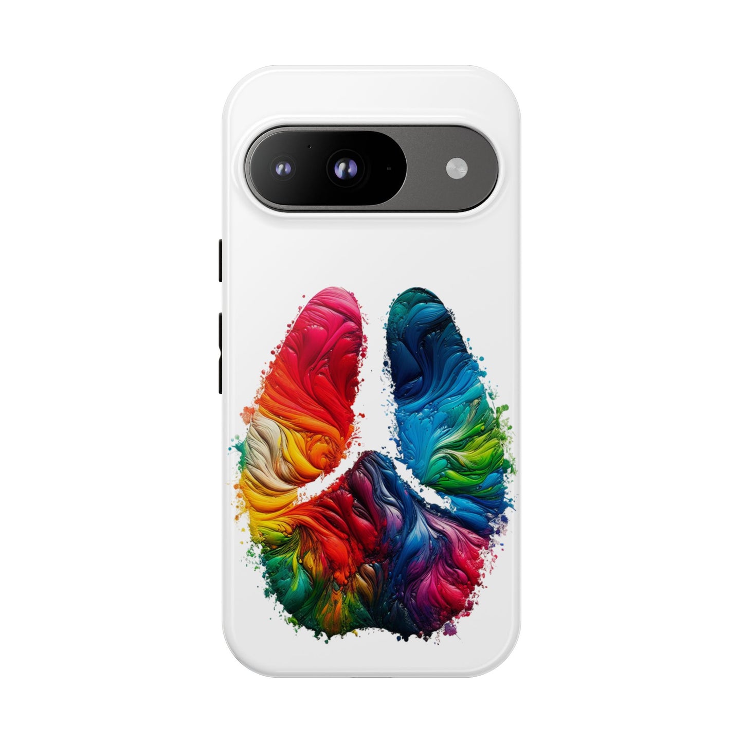 Vibrant Phone Case - Tough Cases with a Colorful Abstract of a cow hoof, Unique Phone Cover, Art Phone Accessories