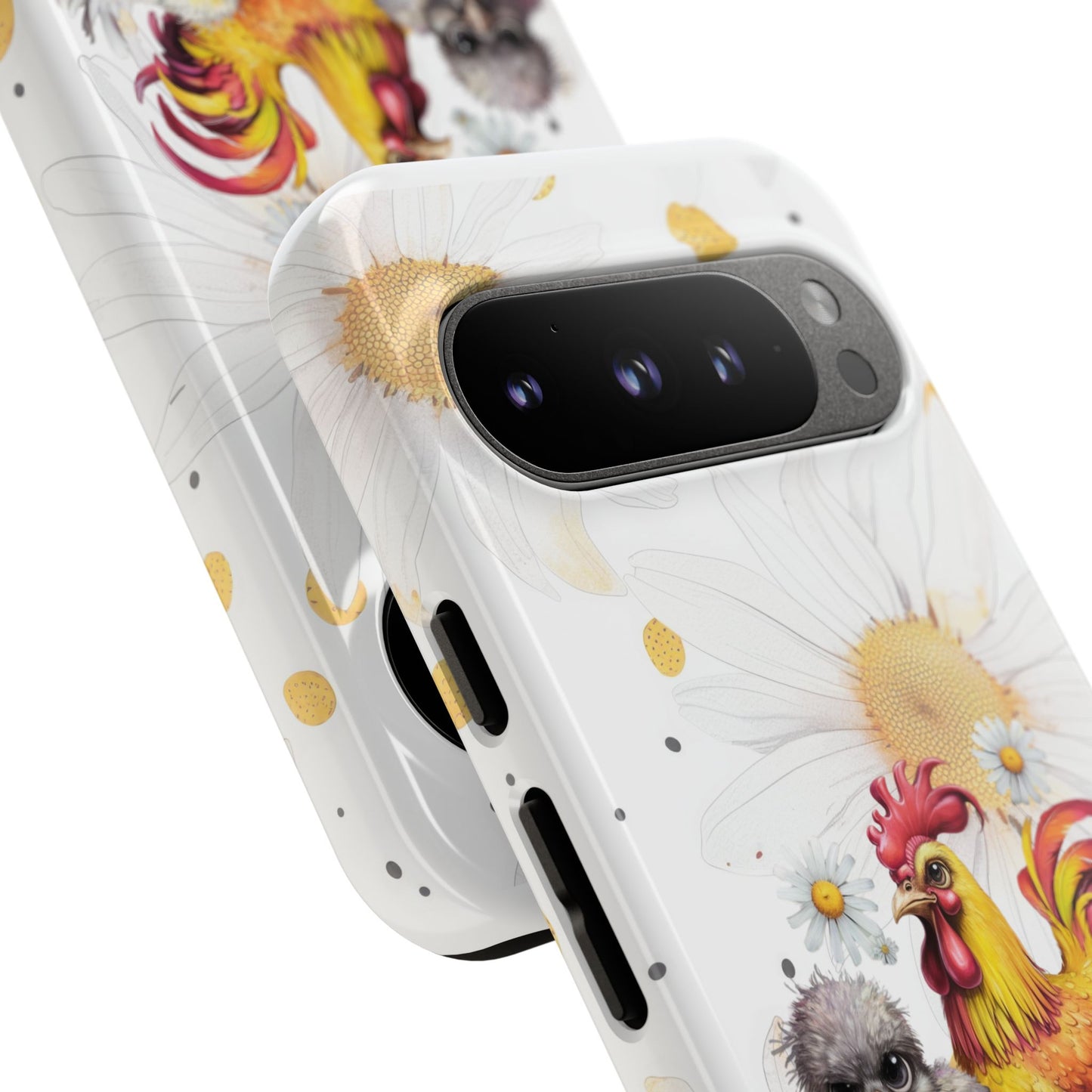 Cute Chicken Phone Case, F-CAW-F Tough Phone Cover, Gift for Chicken Lovers, Farmhouse Decor, Funny Phone Accessory