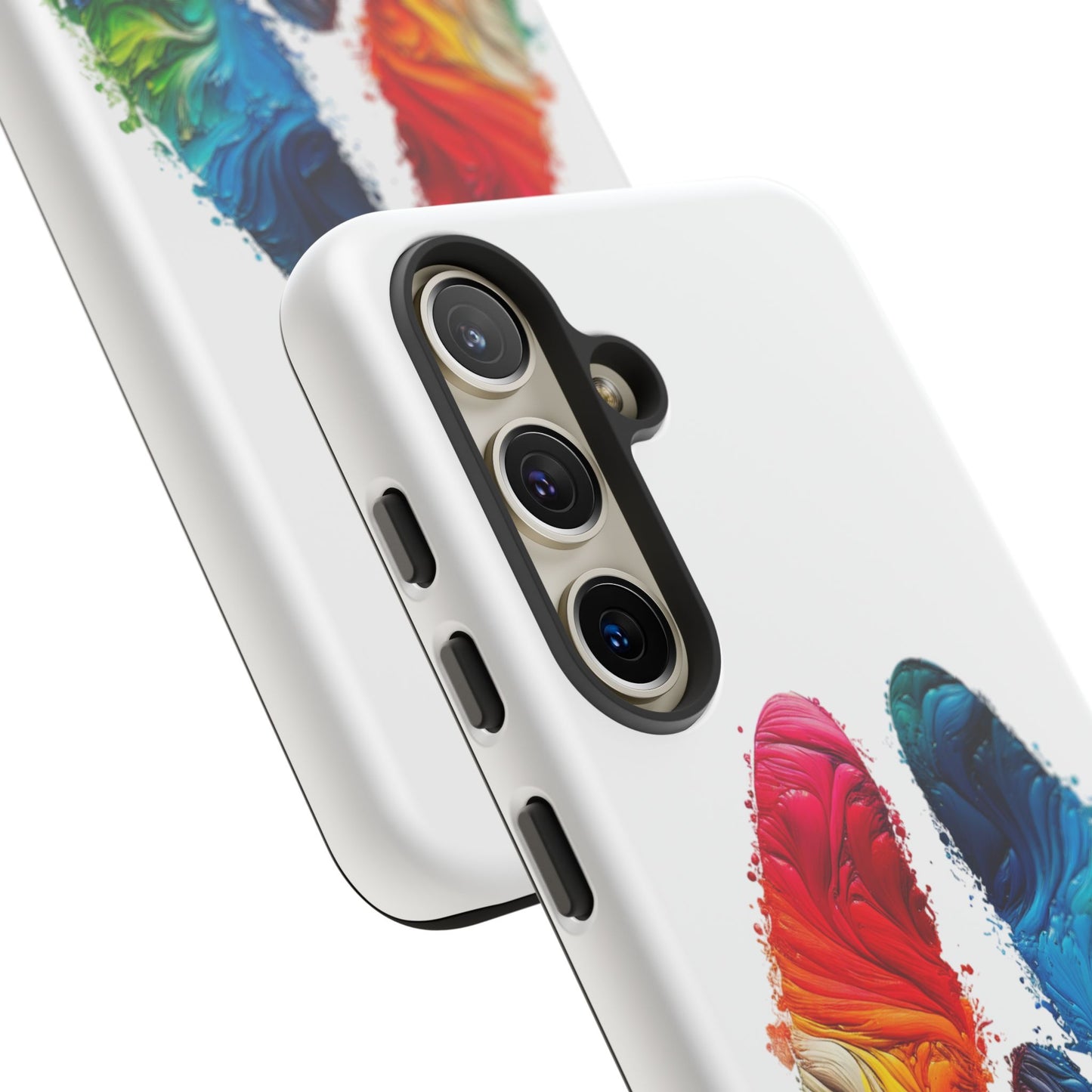 Vibrant Phone Case - Tough Cases with a Colorful Abstract of a cow hoof, Unique Phone Cover, Art Phone Accessories