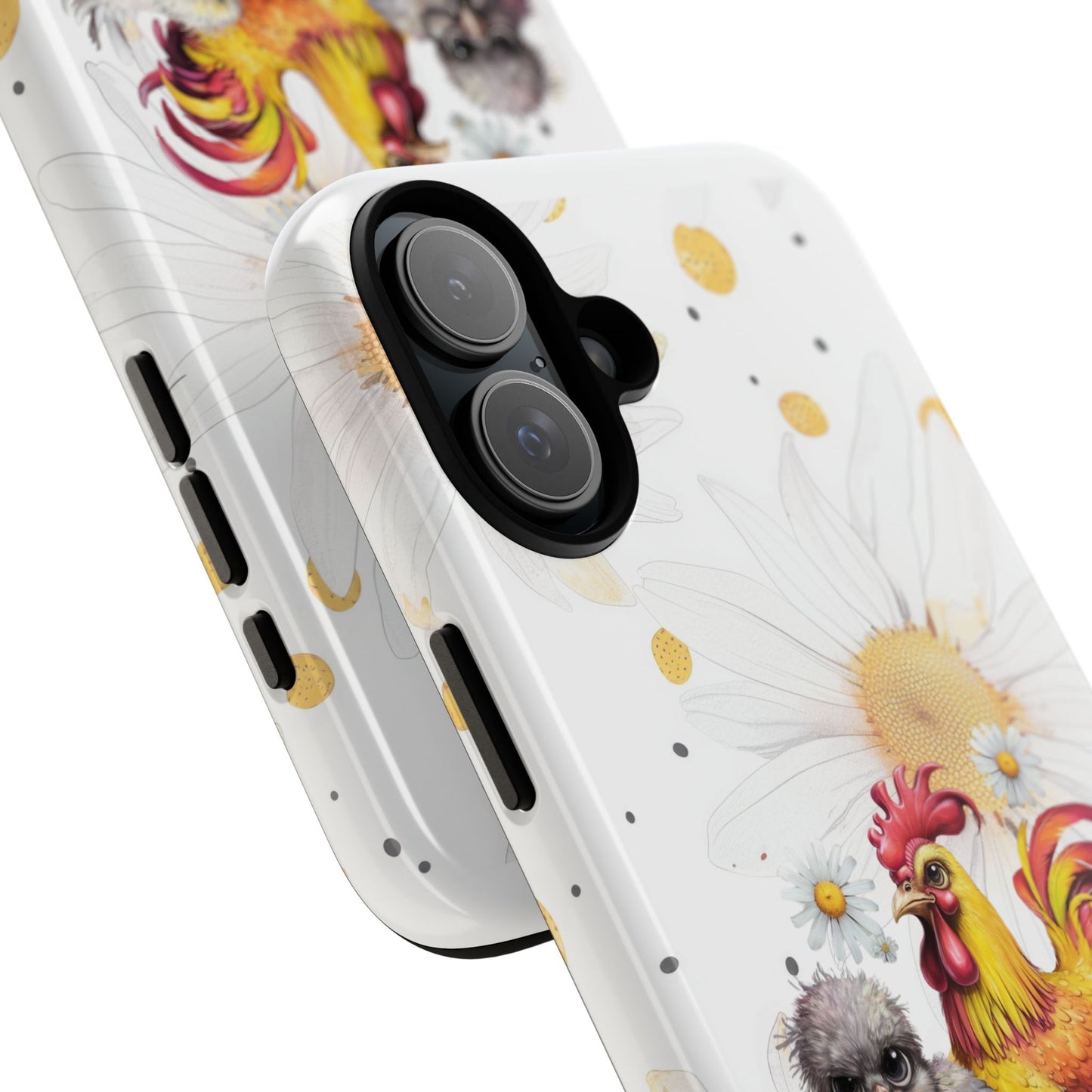 Cute Chicken Phone Case, F-CAW-F Tough Phone Cover, Gift for Chicken Lovers, Farmhouse Decor, Funny Phone Accessory