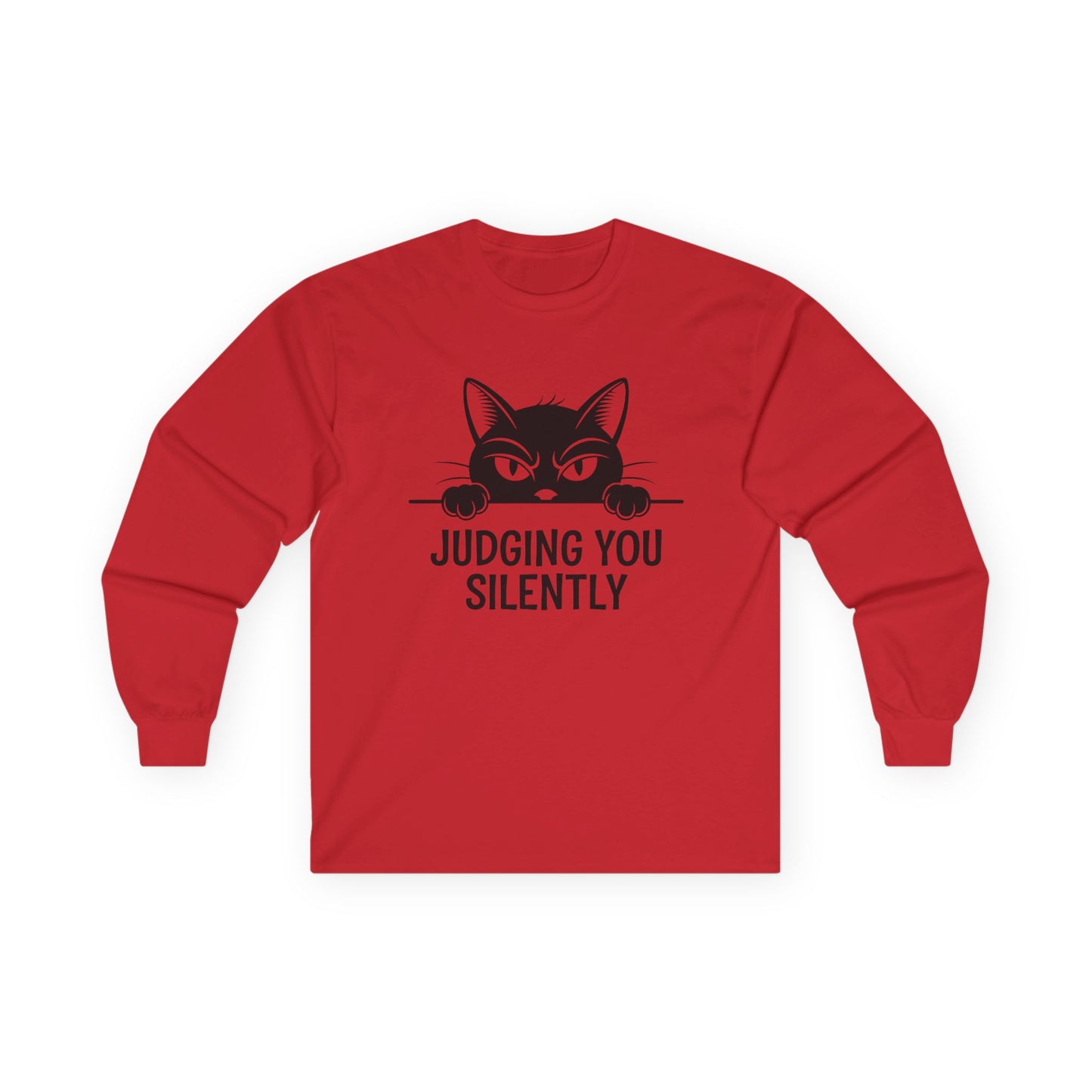 Judging You Silently Long Sleeve Tee