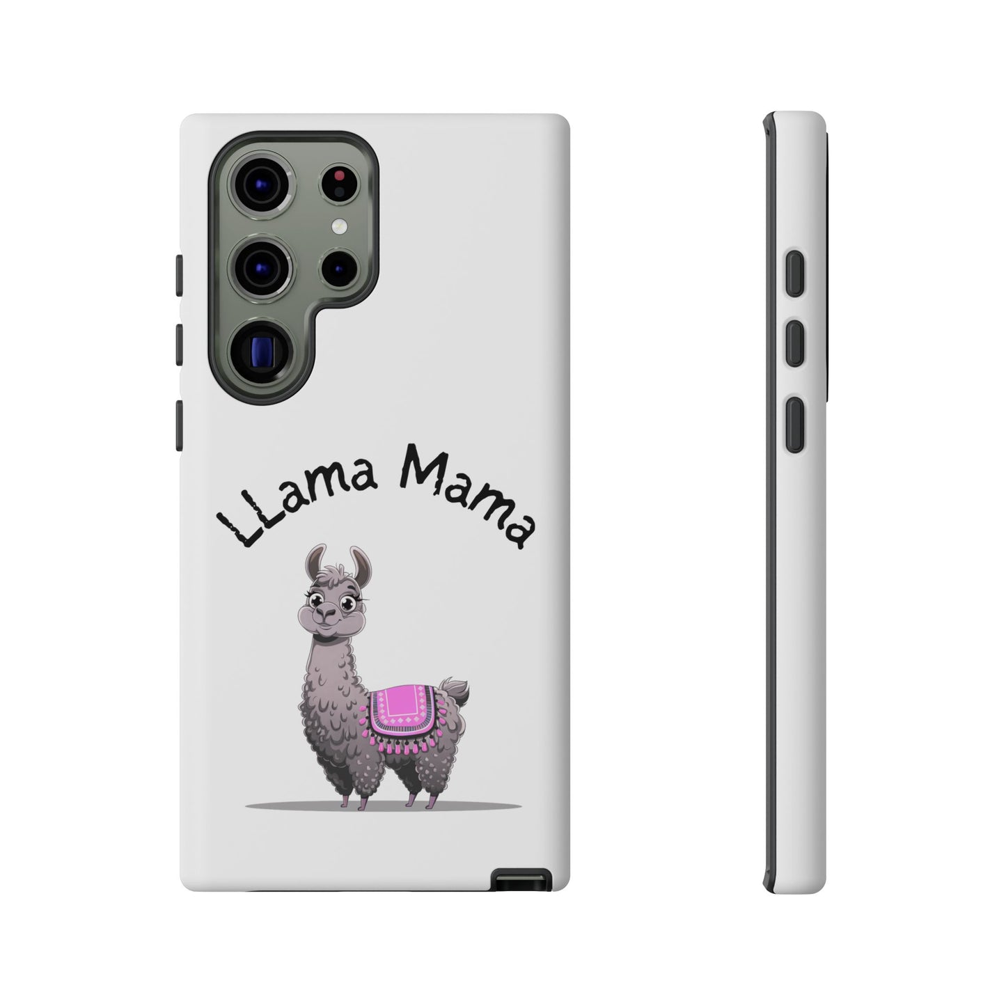 Llama Mama, Tough Phone Cover, Gift for Llama Lovers, Farmhouse Decor, Funny Phone Accessory