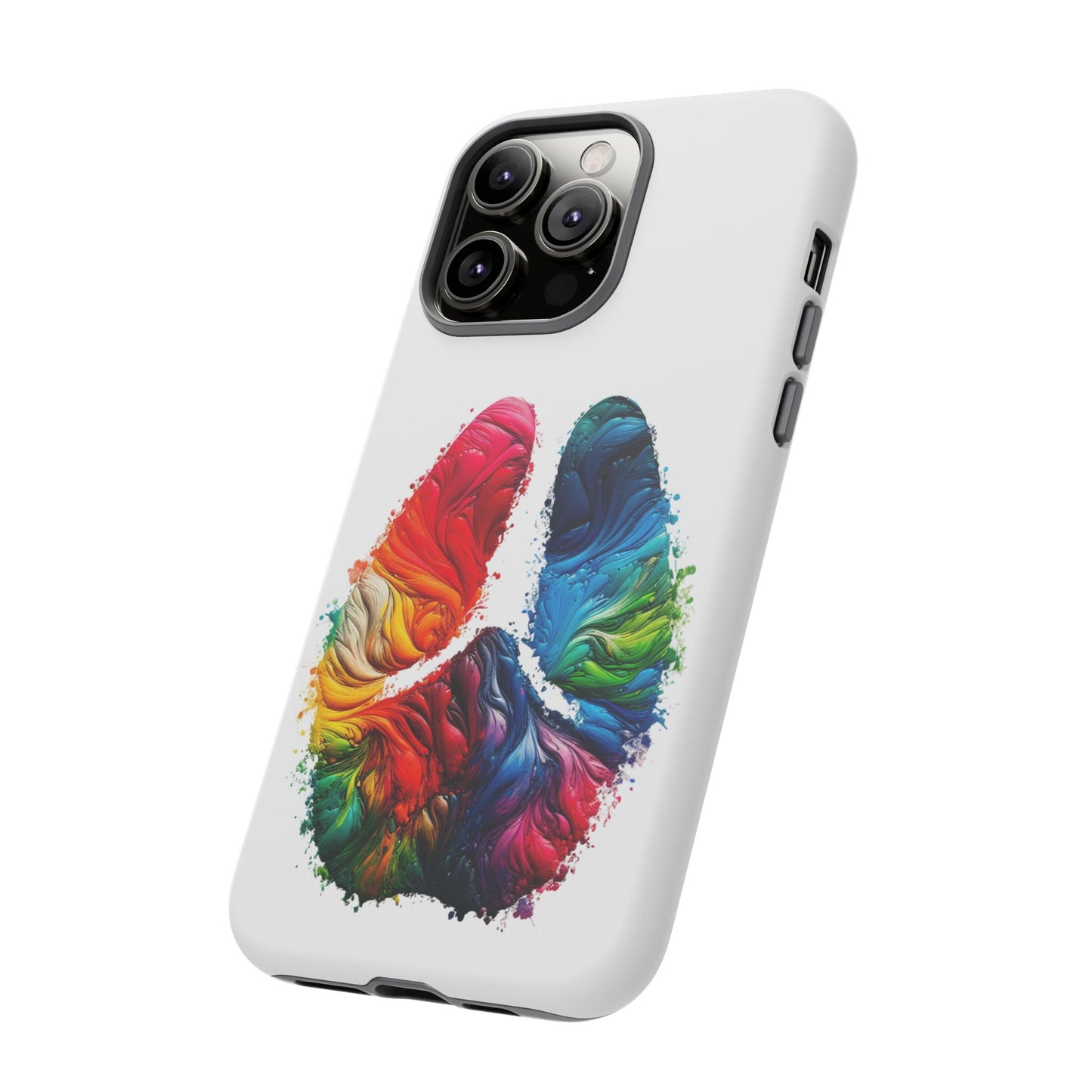 Vibrant Phone Case - Tough Cases with a Colorful Abstract of a cow hoof, Unique Phone Cover, Art Phone Accessories
