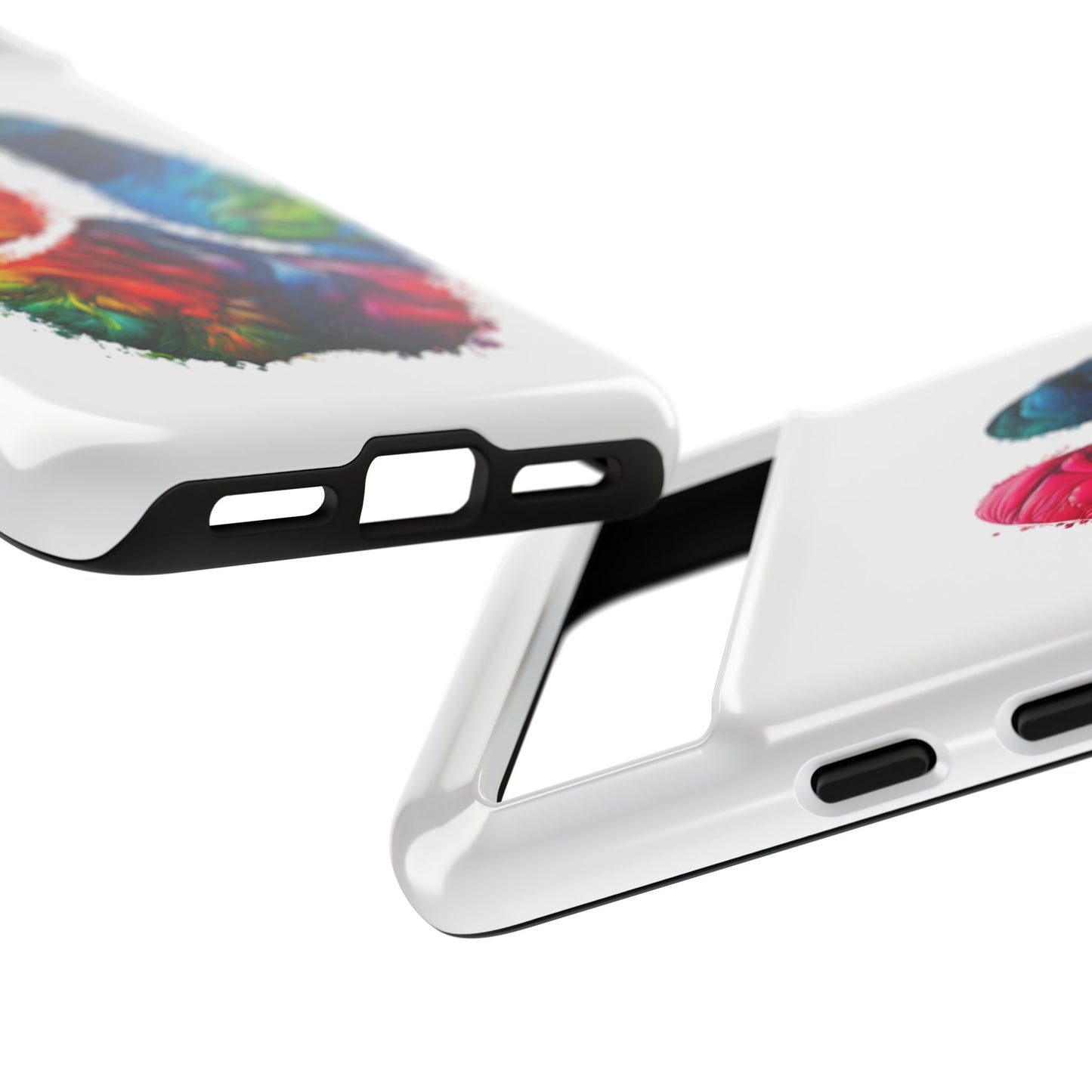 Vibrant Phone Case - Tough Cases with a Colorful Abstract of a cow hoof, Unique Phone Cover, Art Phone Accessories