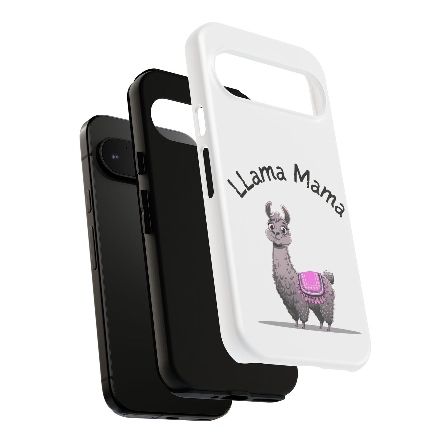 Llama Mama, Tough Phone Cover, Gift for Llama Lovers, Farmhouse Decor, Funny Phone Accessory