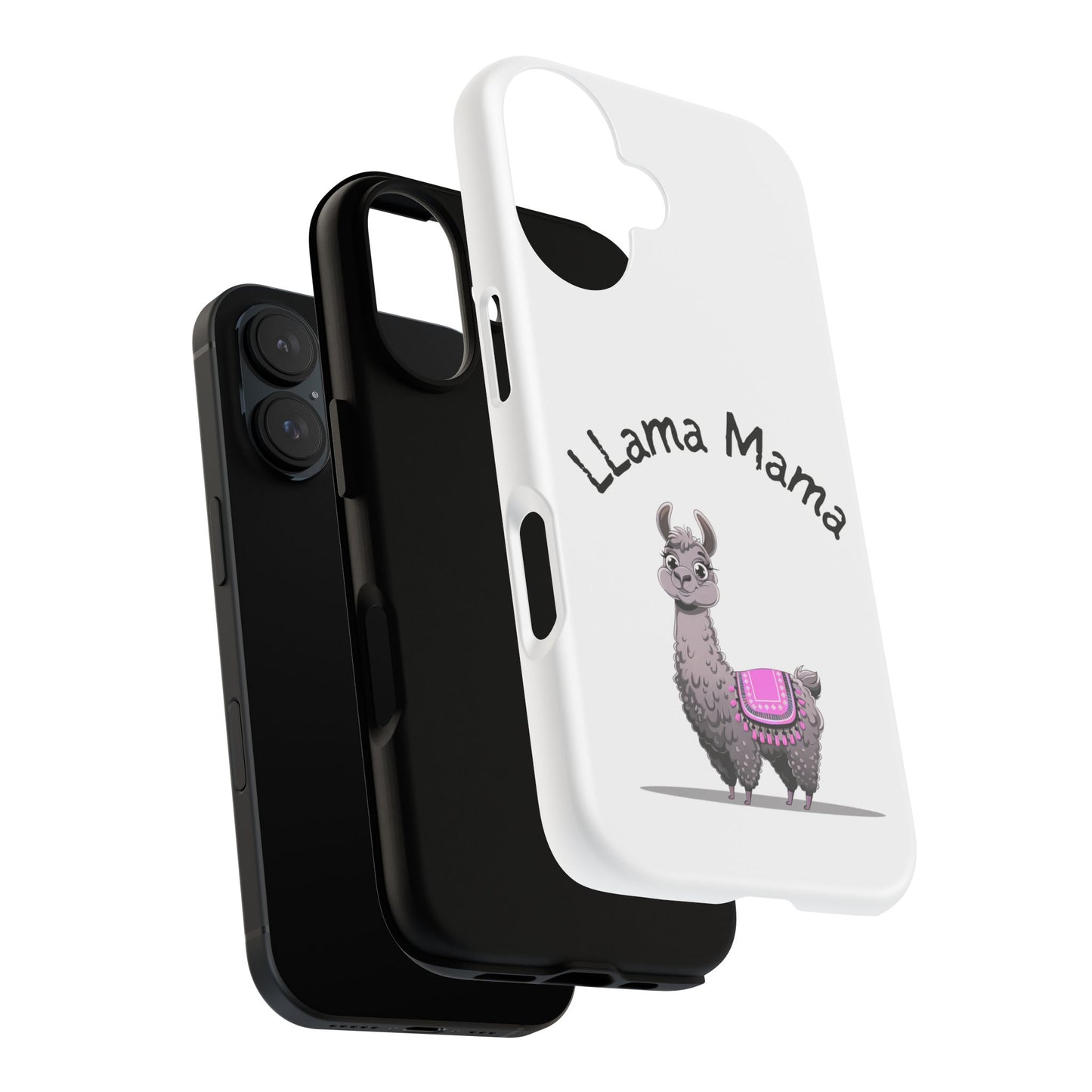 Llama Mama, Tough Phone Cover, Gift for Llama Lovers, Farmhouse Decor, Funny Phone Accessory