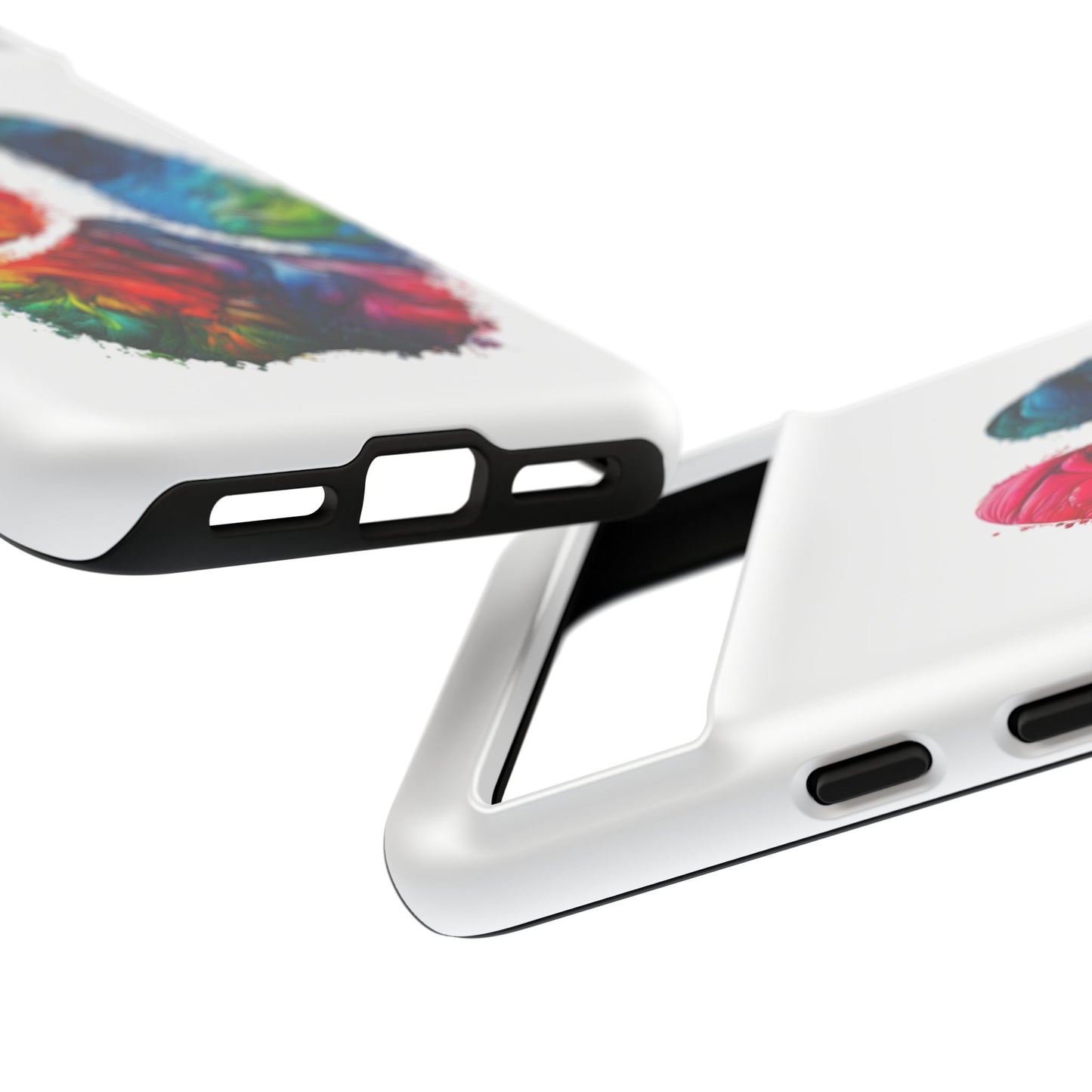 Vibrant Phone Case - Tough Cases with a Colorful Abstract of a cow hoof, Unique Phone Cover, Art Phone Accessories