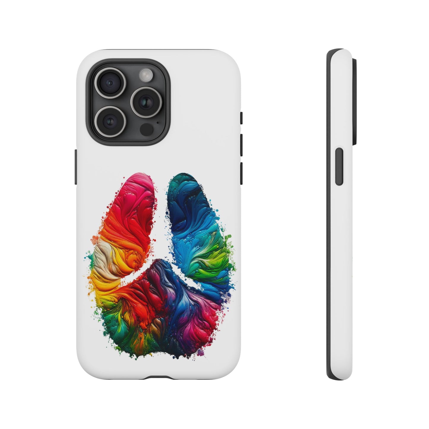 Vibrant Phone Case - Tough Cases with a Colorful Abstract of a cow hoof, Unique Phone Cover, Art Phone Accessories