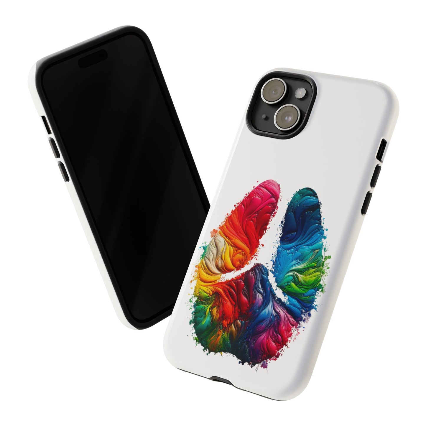 Vibrant Phone Case - Tough Cases with a Colorful Abstract of a cow hoof, Unique Phone Cover, Art Phone Accessories