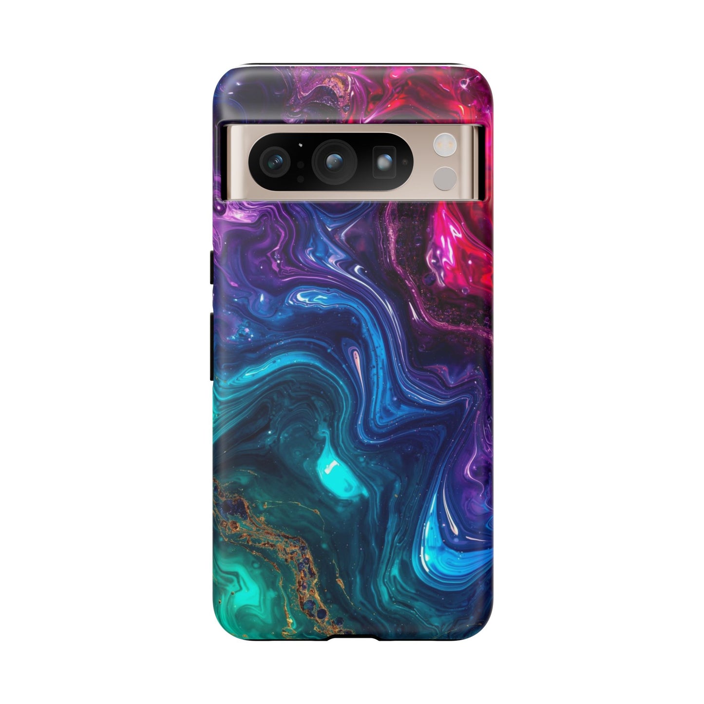 Vibrant Phone Case, Tough Cases for Protection, Colorful Cell Phone Cover, Unique Phone Accessory, Stylish Gifts for Her