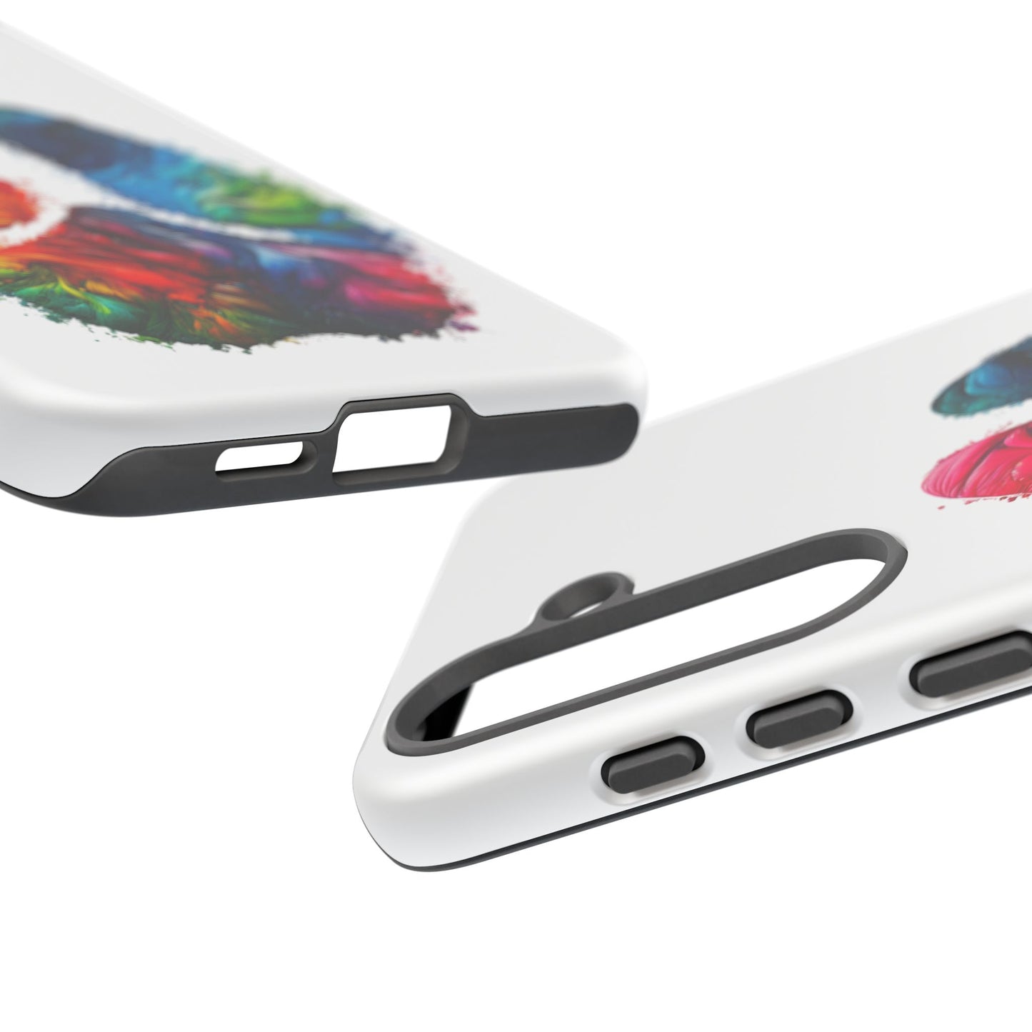 Vibrant Phone Case - Tough Cases with a Colorful Abstract of a cow hoof, Unique Phone Cover, Art Phone Accessories