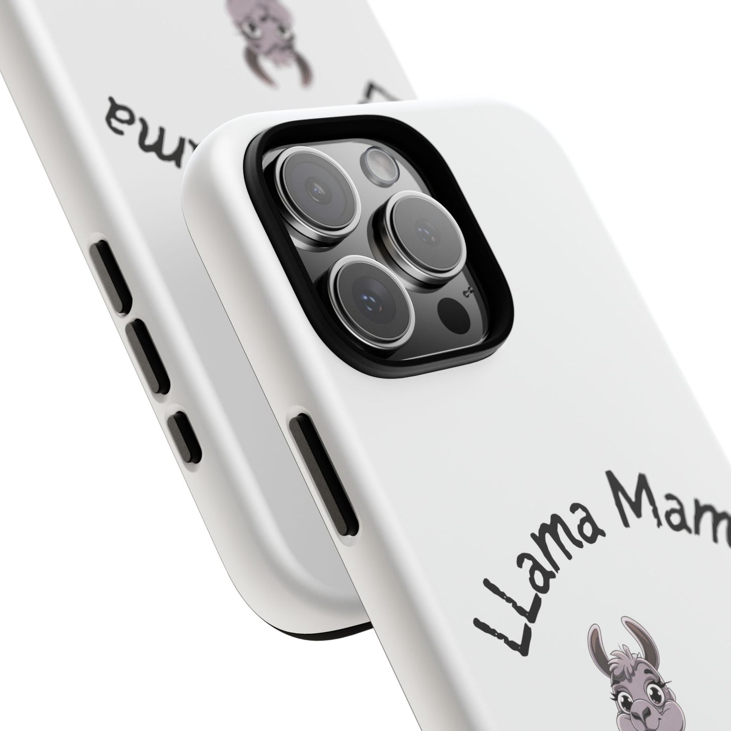 Llama Mama, Tough Phone Cover, Gift for Llama Lovers, Farmhouse Decor, Funny Phone Accessory
