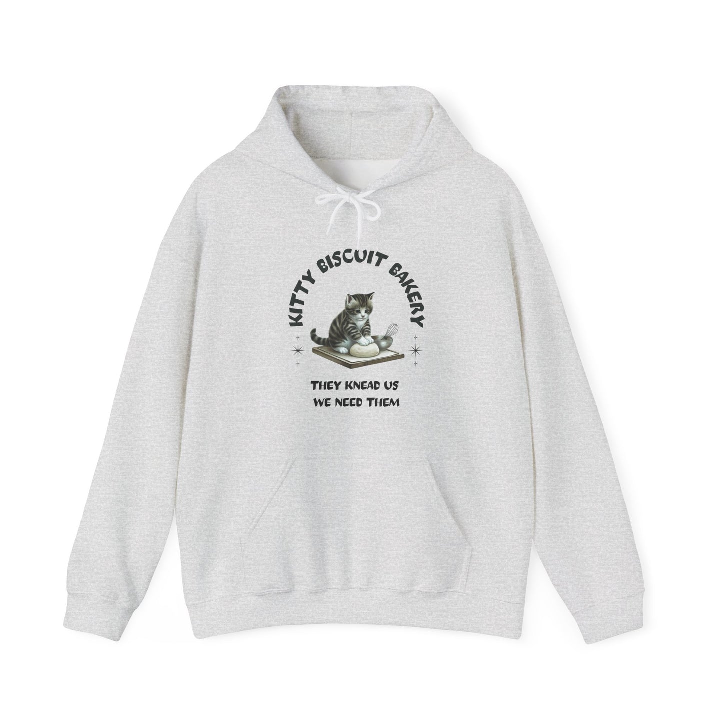 Kitty Biscuit Bakery Hoodie - Cozy Unisex hoodie for Cat Lovers