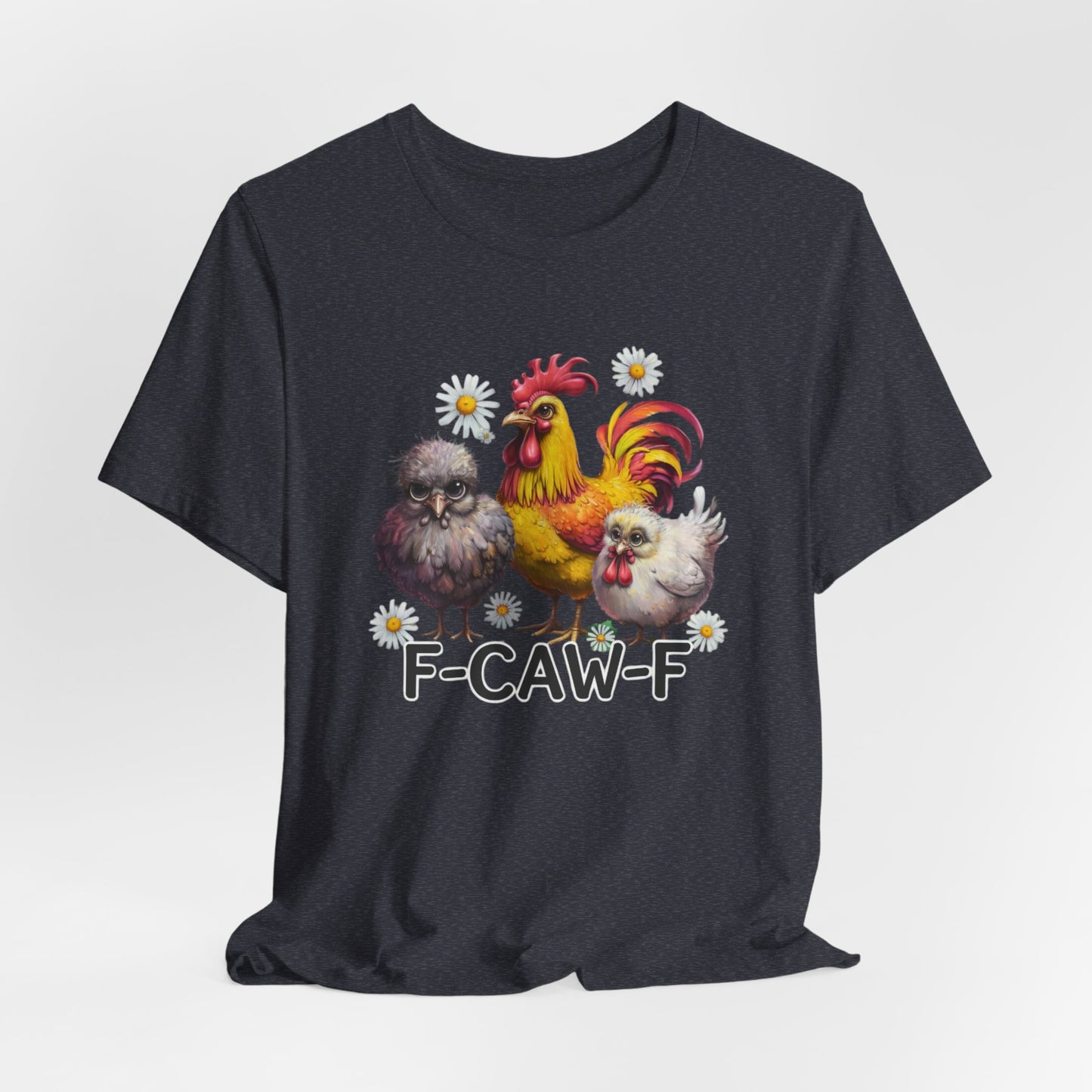 Funny Farm Animal Tee - F-CAW-F Unisex Jersey Short Sleeve Shirt