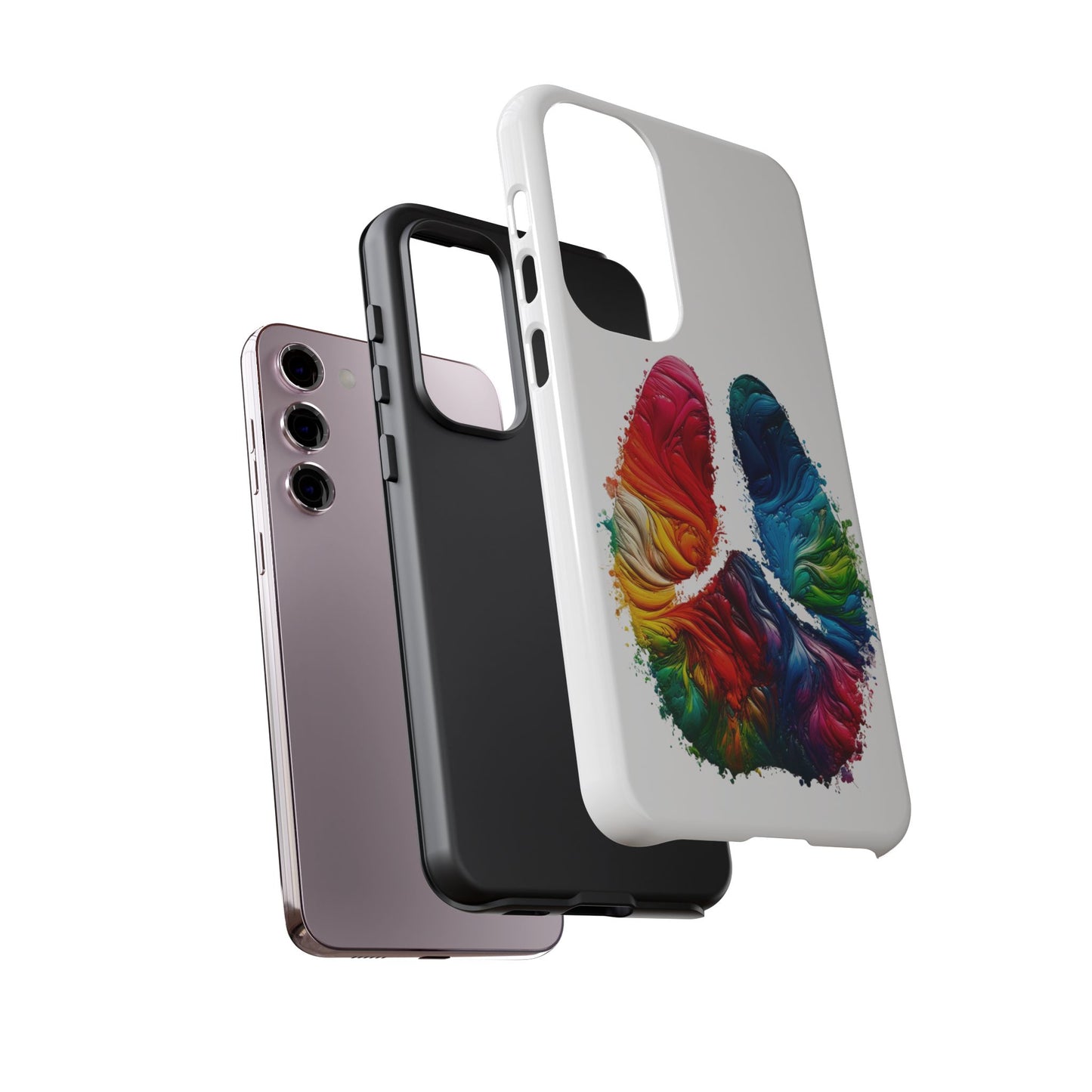 Vibrant Phone Case - Tough Cases with a Colorful Abstract of a cow hoof, Unique Phone Cover, Art Phone Accessories