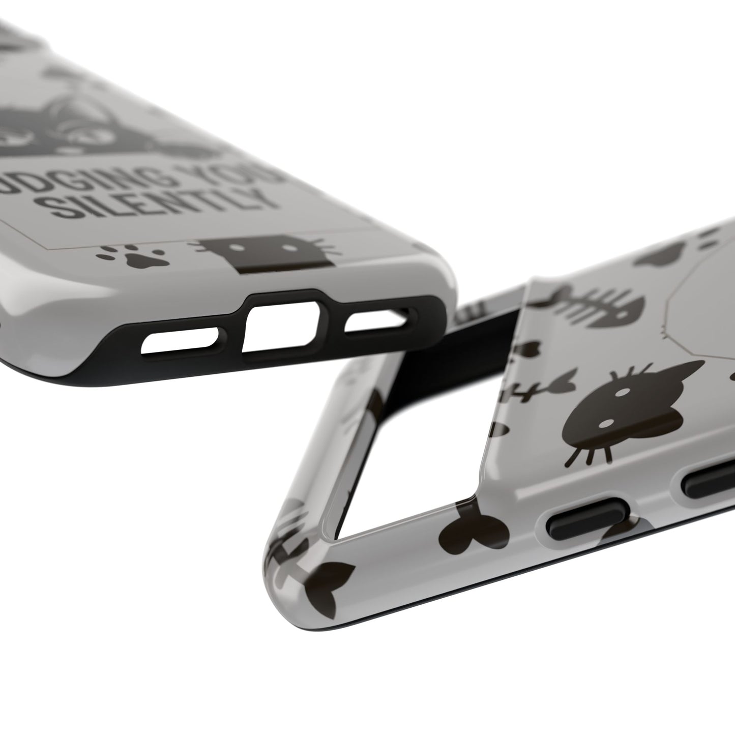 Cat Phone Case - Judging You Silently Design