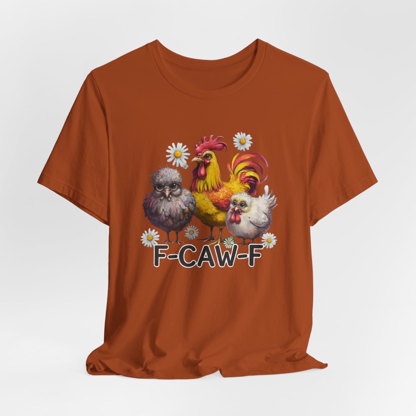 Funny Farm Animal Tee - F-CAW-F Unisex Jersey Short Sleeve Shirt