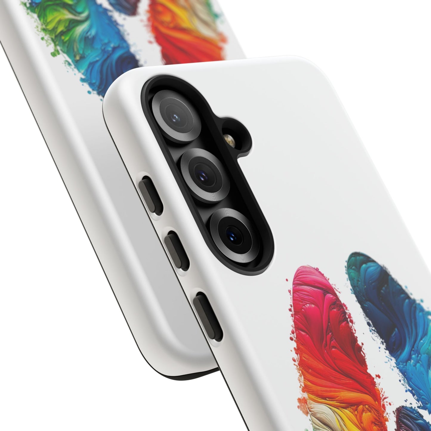 Vibrant Phone Case - Tough Cases with a Colorful Abstract of a cow hoof, Unique Phone Cover, Art Phone Accessories