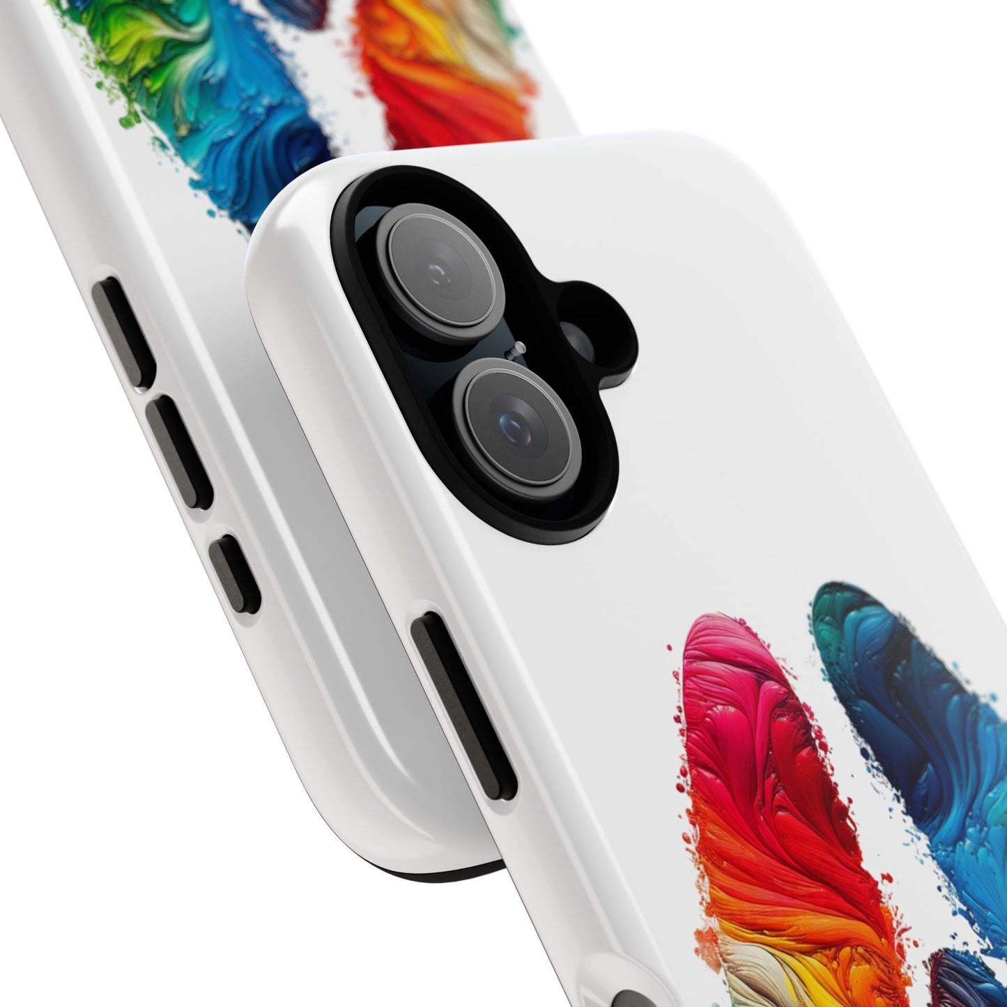 Vibrant Phone Case - Tough Cases with a Colorful Abstract of a cow hoof, Unique Phone Cover, Art Phone Accessories