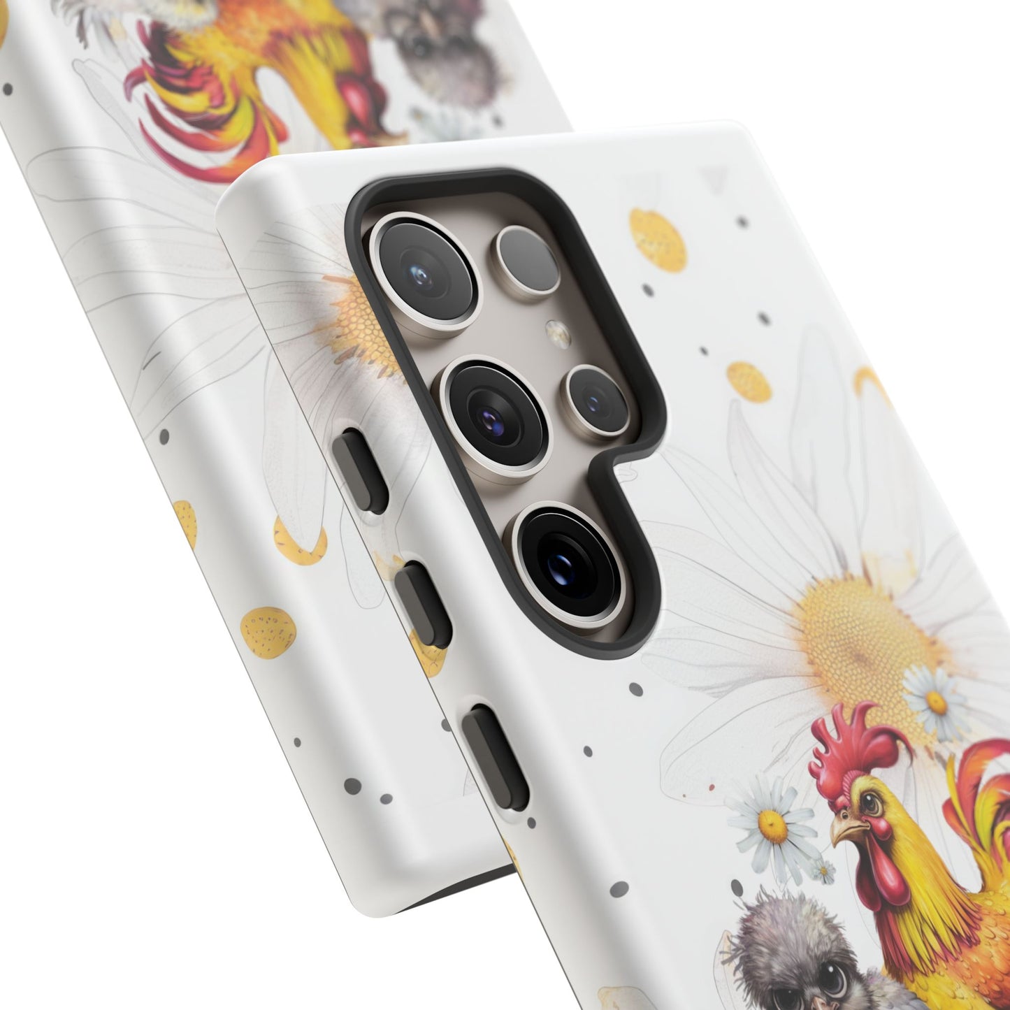 Cute Chicken Phone Case, F-CAW-F Tough Phone Cover, Gift for Chicken Lovers, Farmhouse Decor, Funny Phone Accessory