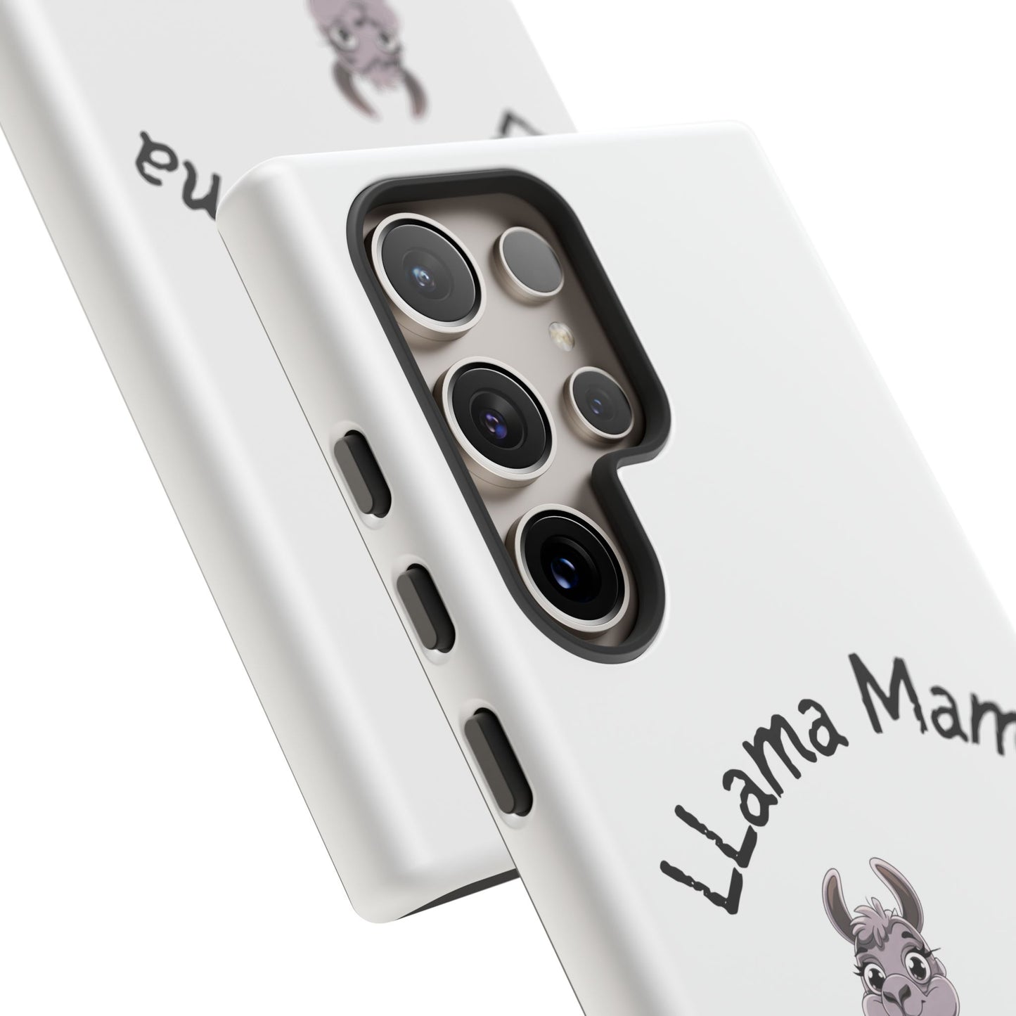 Llama Mama, Tough Phone Cover, Gift for Llama Lovers, Farmhouse Decor, Funny Phone Accessory